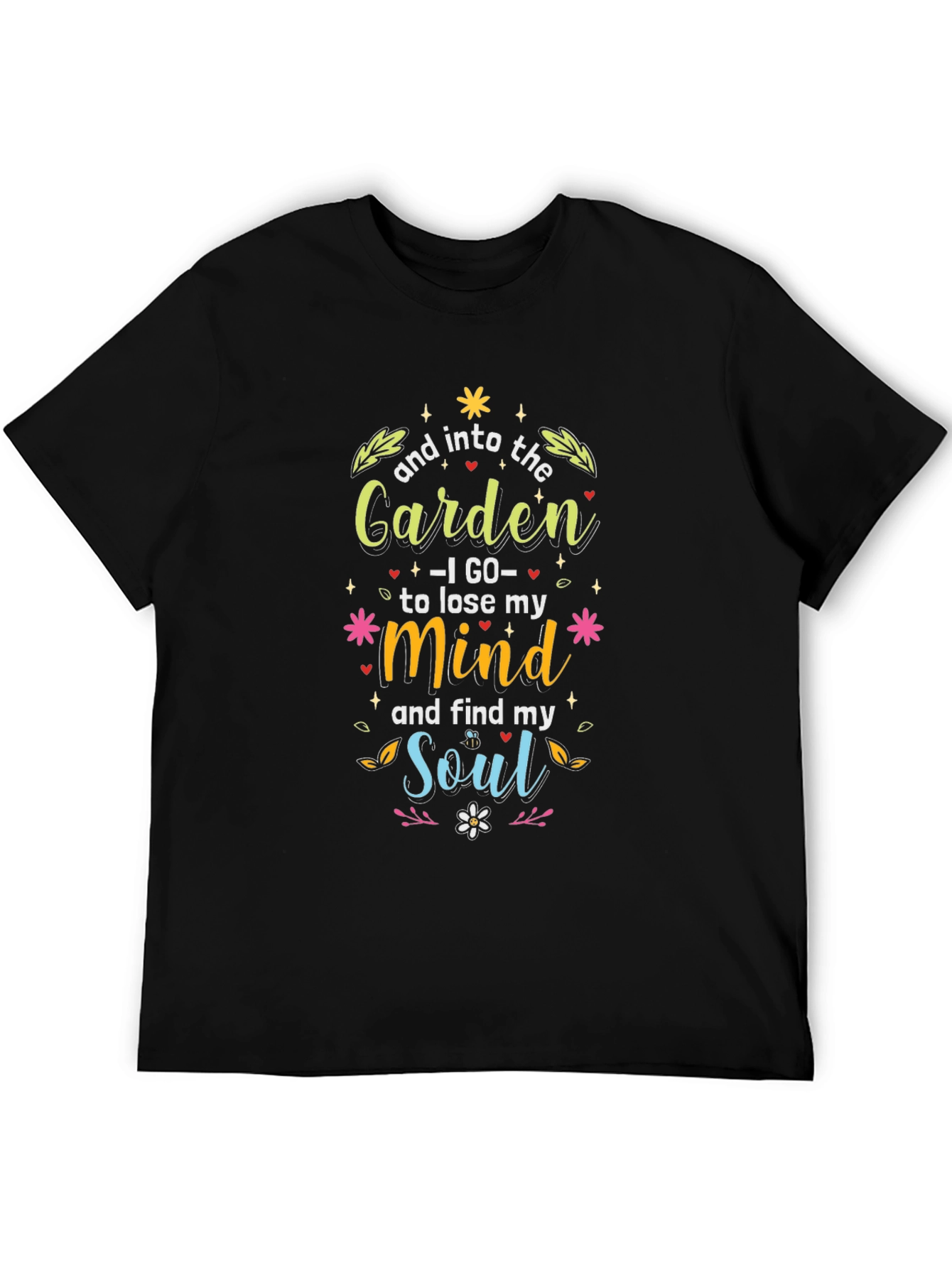 Garden Mind Soul Graphic T-Shirt
