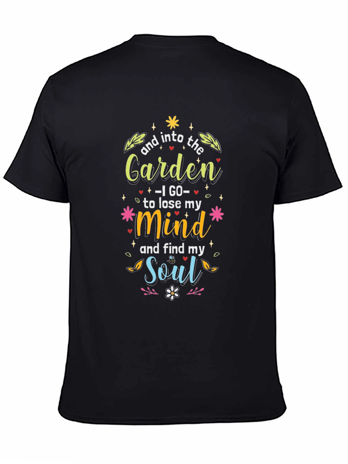 Garden Mind Soul Graphic T-Shirt