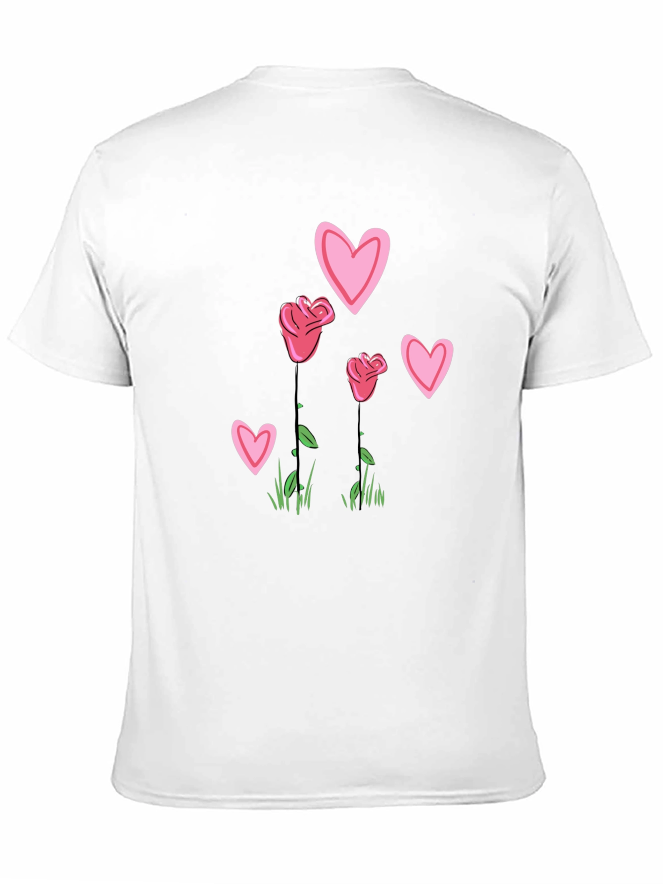 Floral Heart Graphic Tee