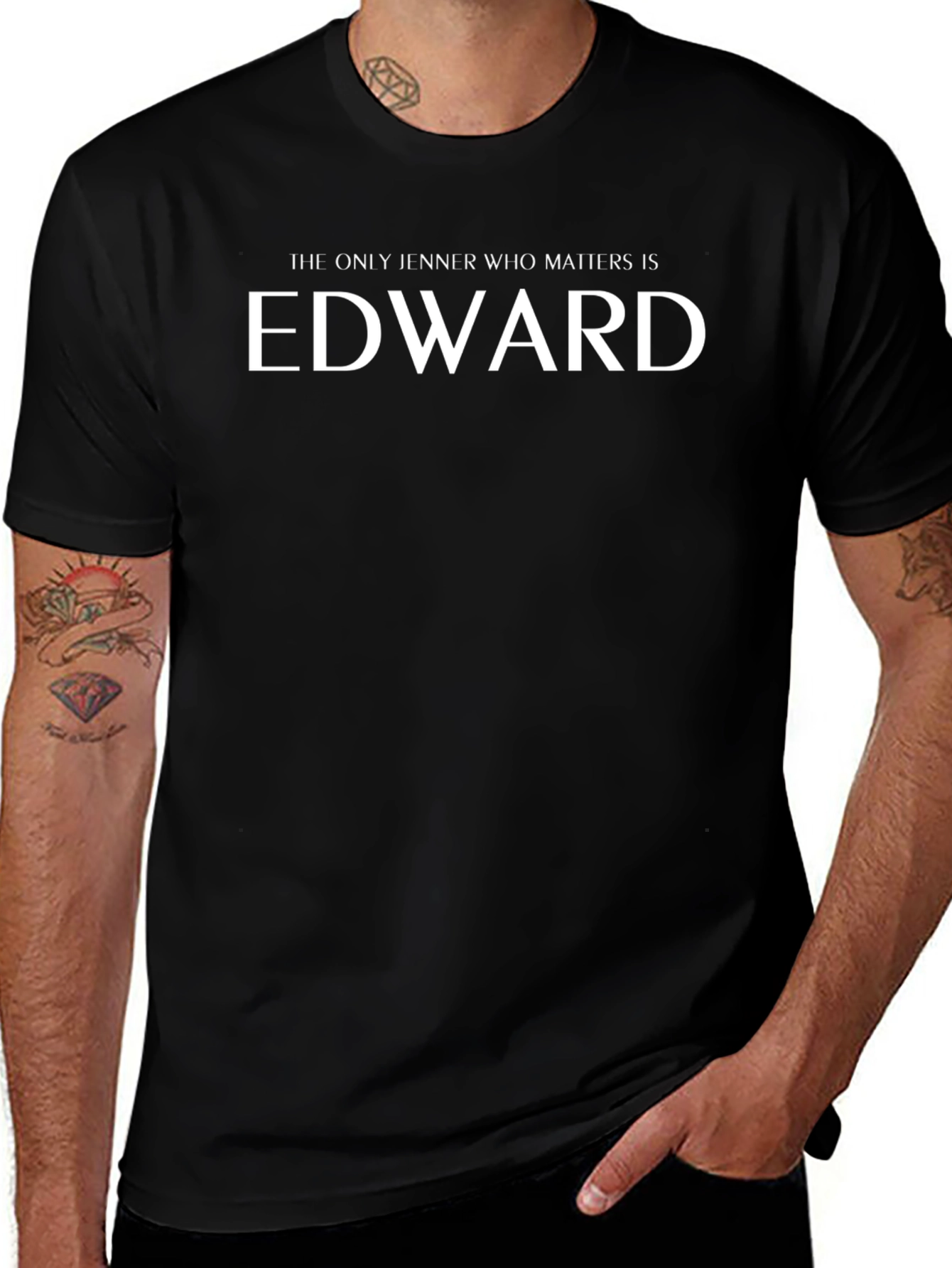 Edward Matters T-Shirt - Funny Jenner Meme Tee