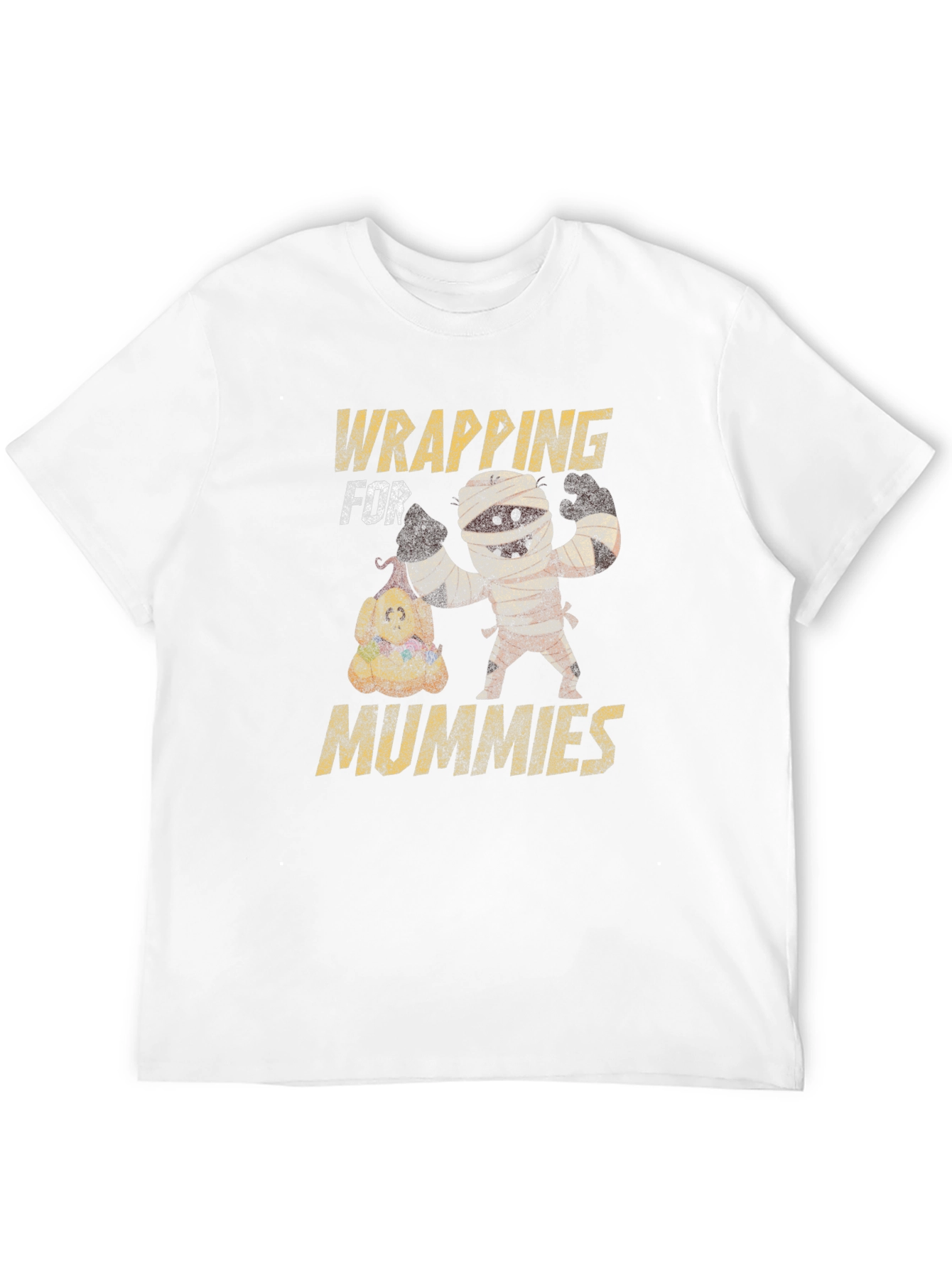 Wrapping for Mummies T-Shirt Funny Halloween