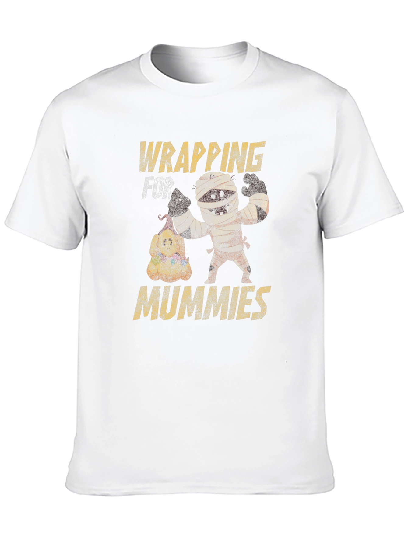 Wrapping for Mummies T-Shirt Funny Halloween