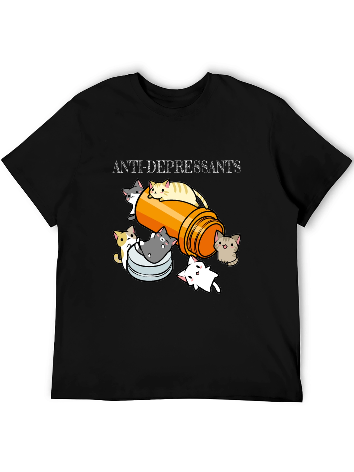 Anti-Depressants Kitten T-Shirt