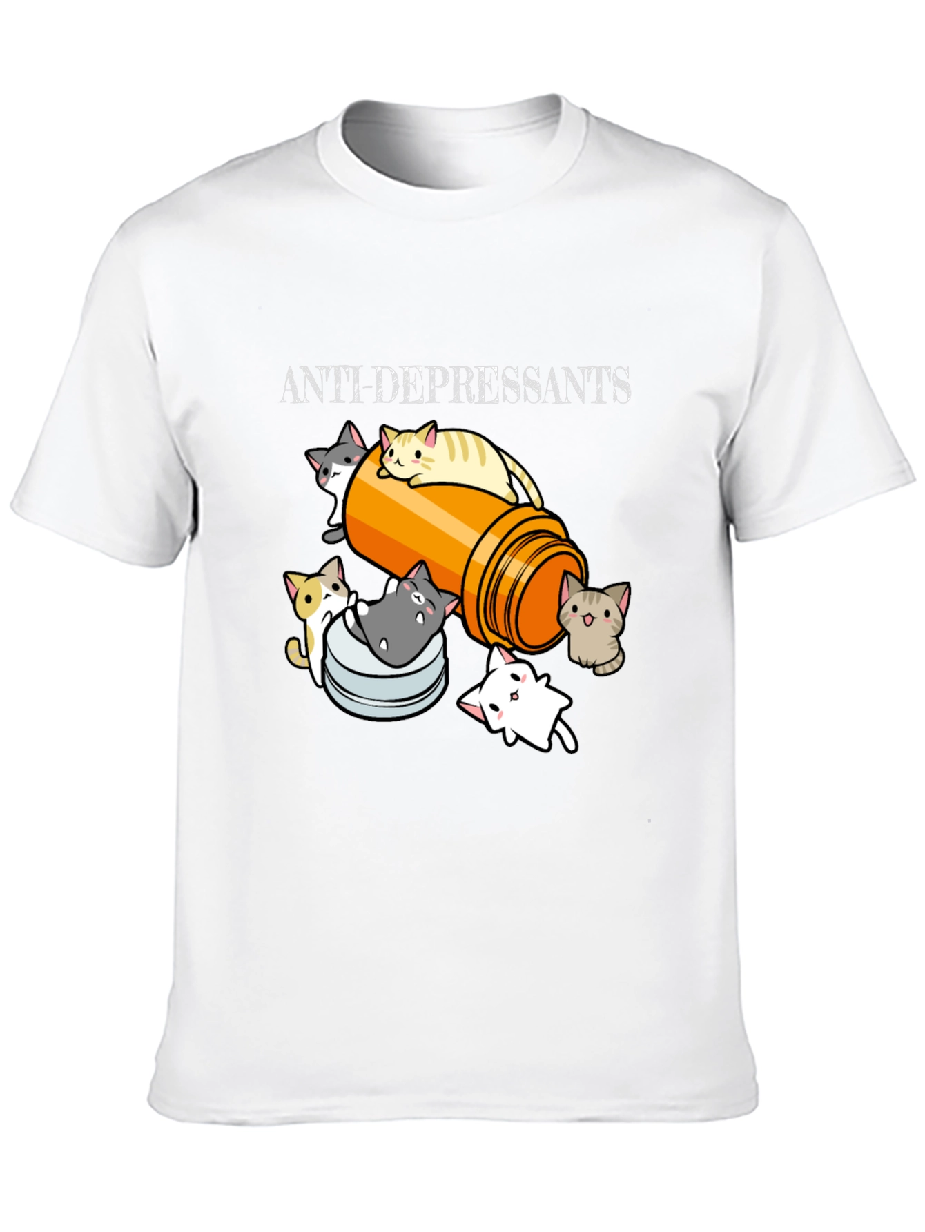 Anti-Depressants Kitten T-Shirt