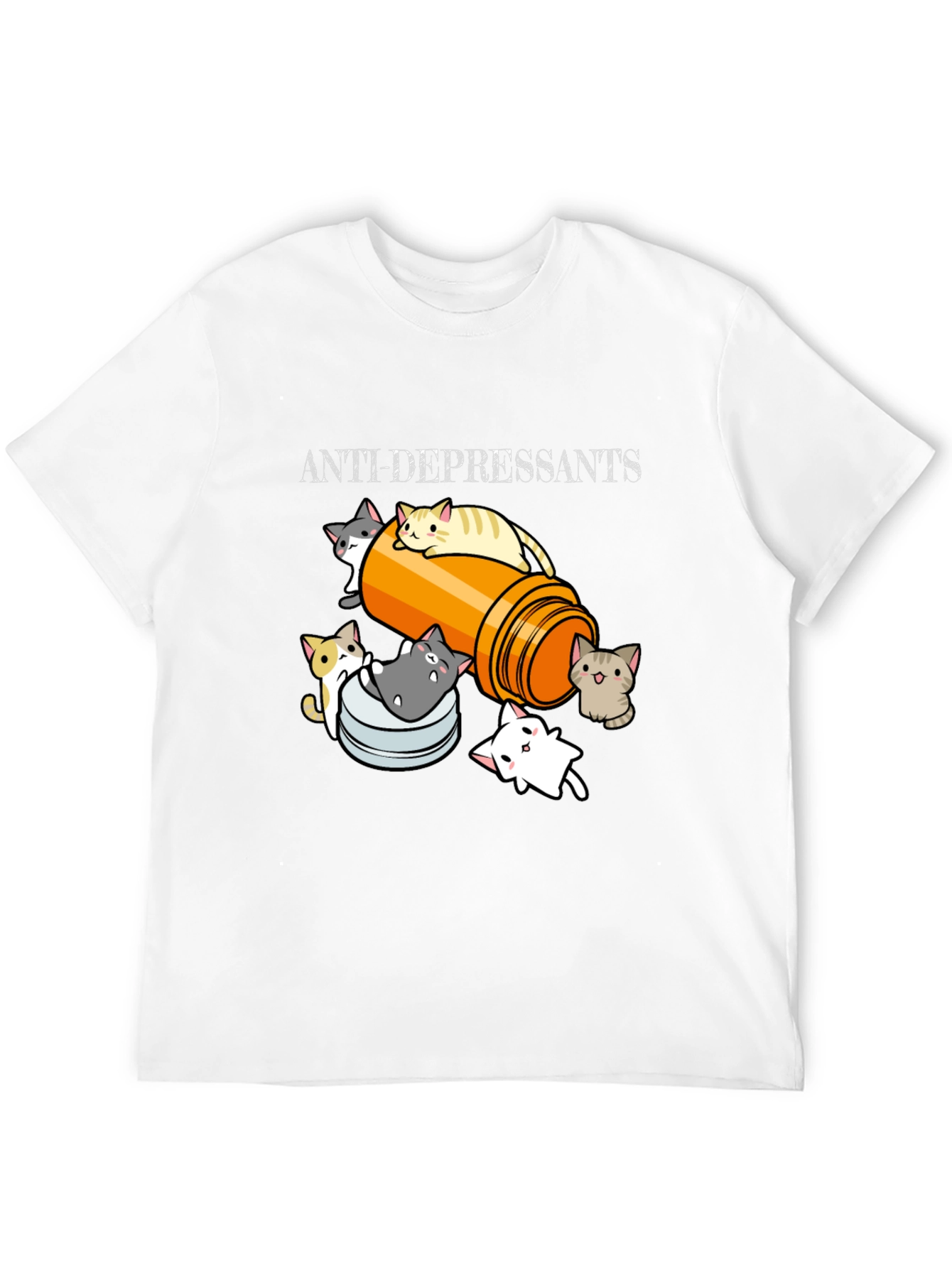 Anti-Depressants Kitten T-Shirt
