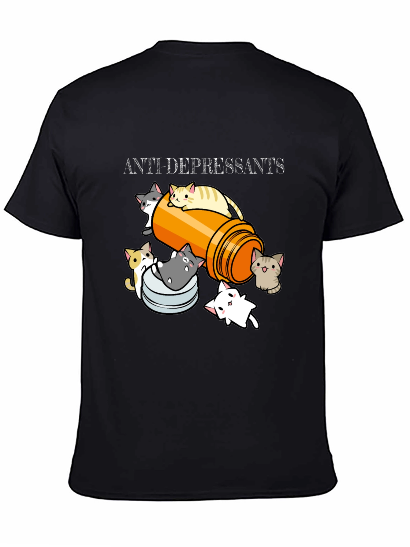 Anti-Depressants Kitten T-Shirt