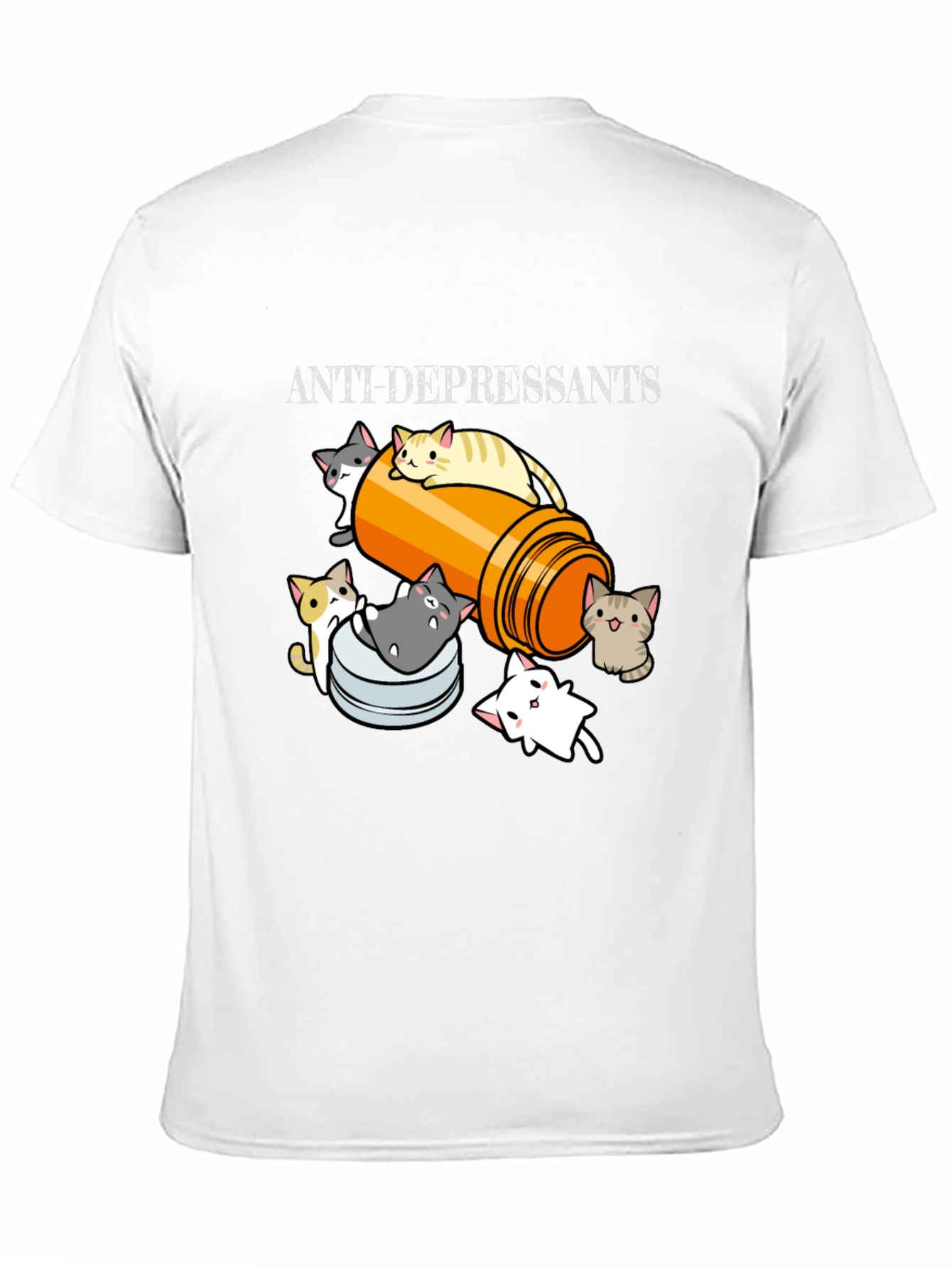 Anti-Depressants Kitten T-Shirt