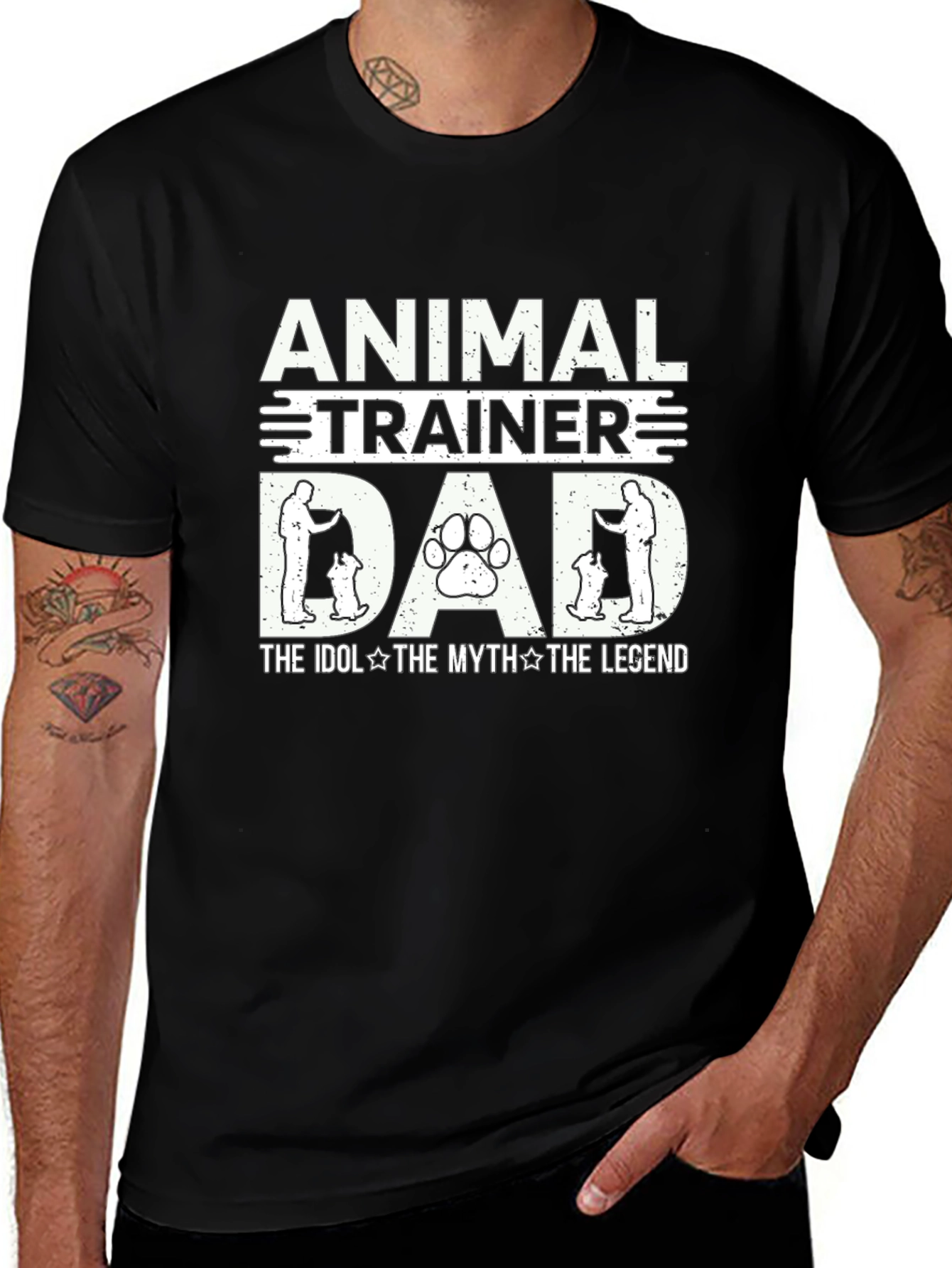 Animal Trainer Dad T-Shirt