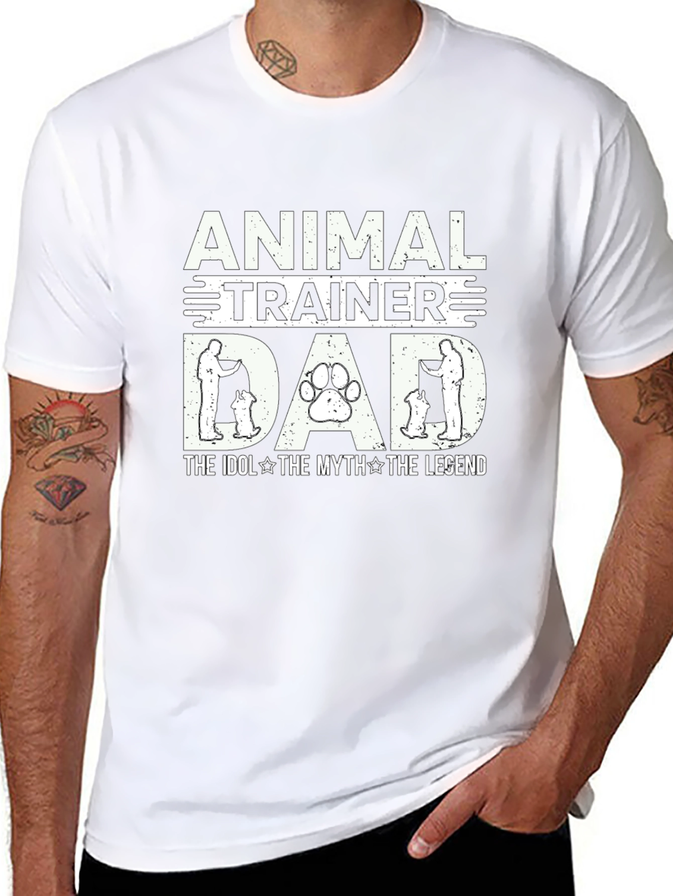Animal Trainer Dad T-Shirt