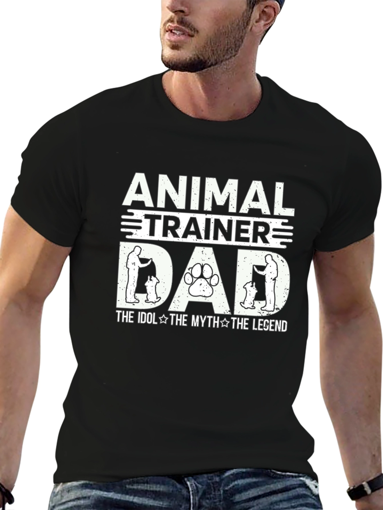Animal Trainer Dad T-Shirt