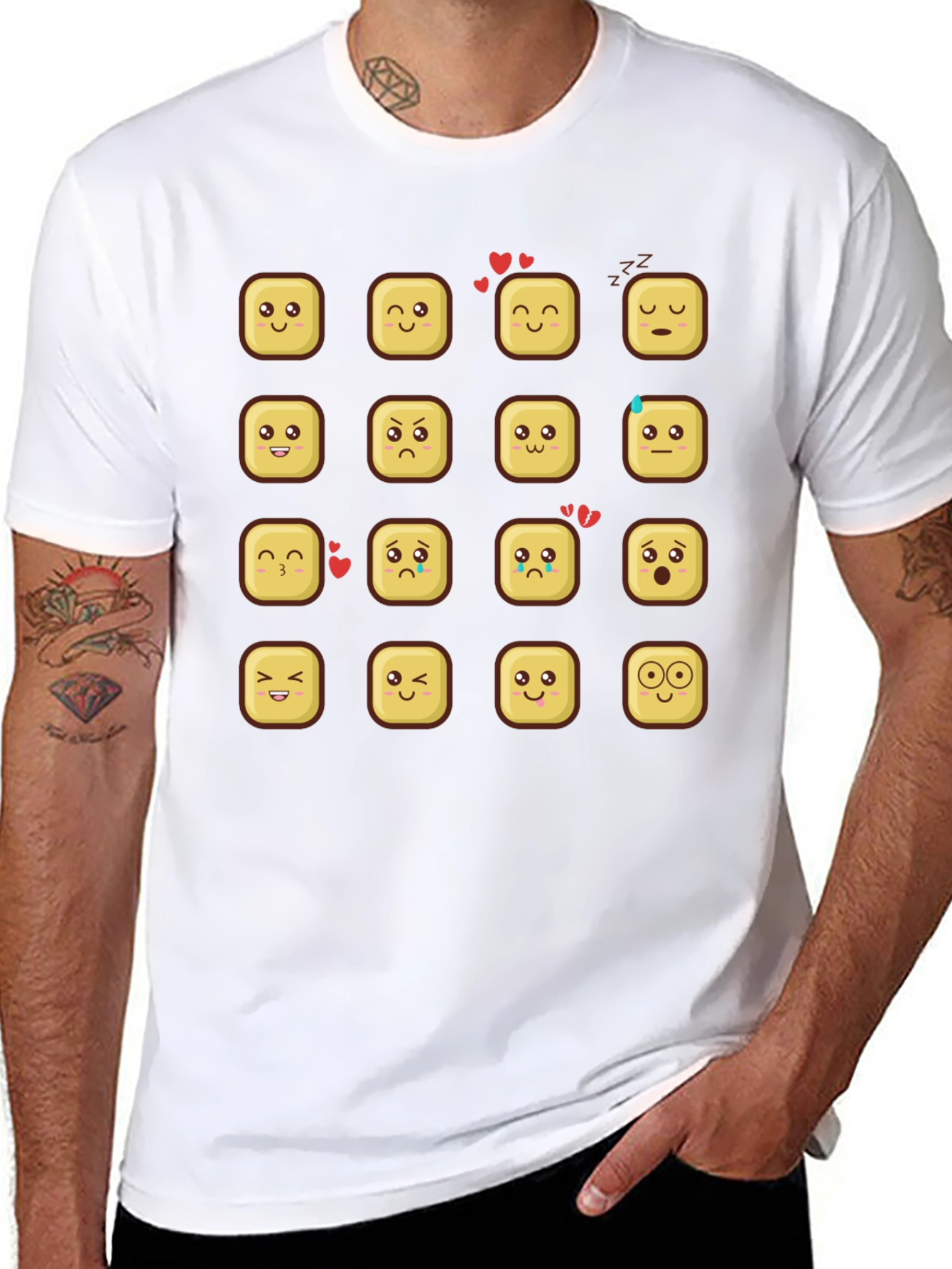 Emoji Mood T-Shirt - Express Yourself!