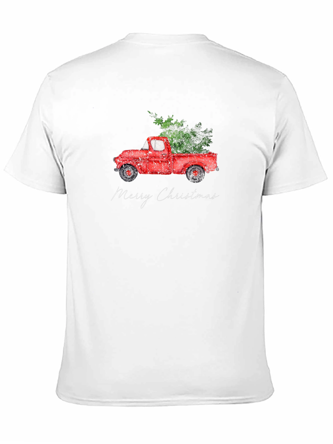 Merry Christmas Truck Graphic Tee