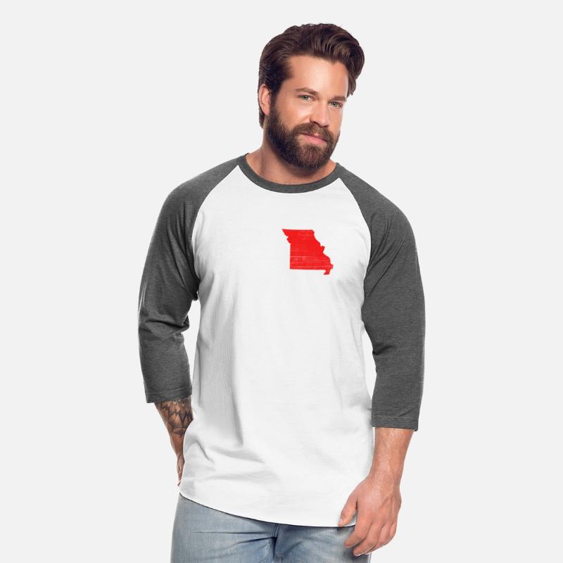 Proud America State Land Map Love Missouri