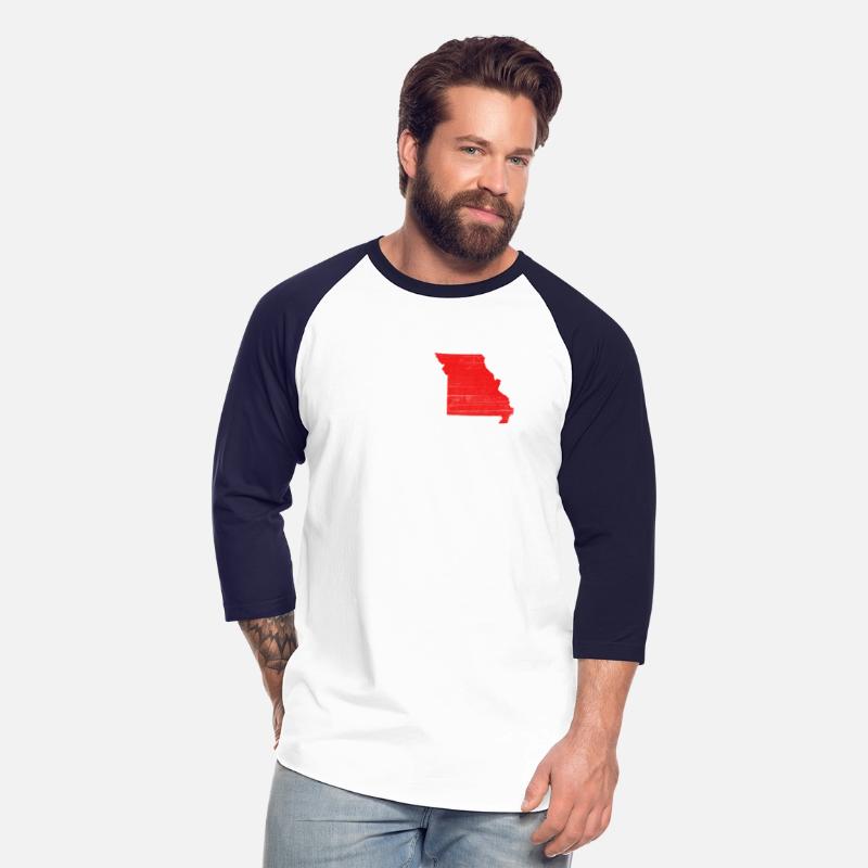 Proud America State Land Map Love Missouri