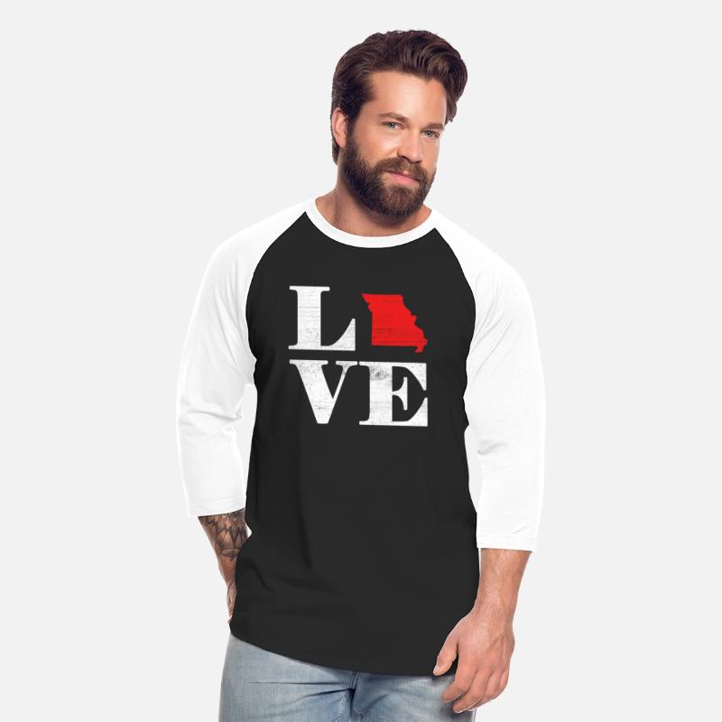 Proud America State Land Map Love Missouri