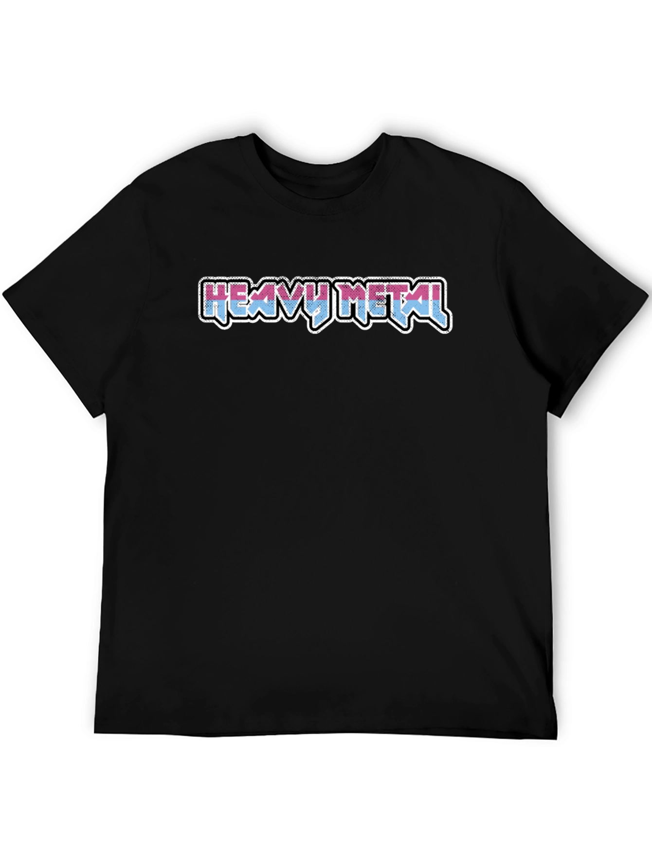 Heavy Metal Style T-Shirt - Retro Music Tee