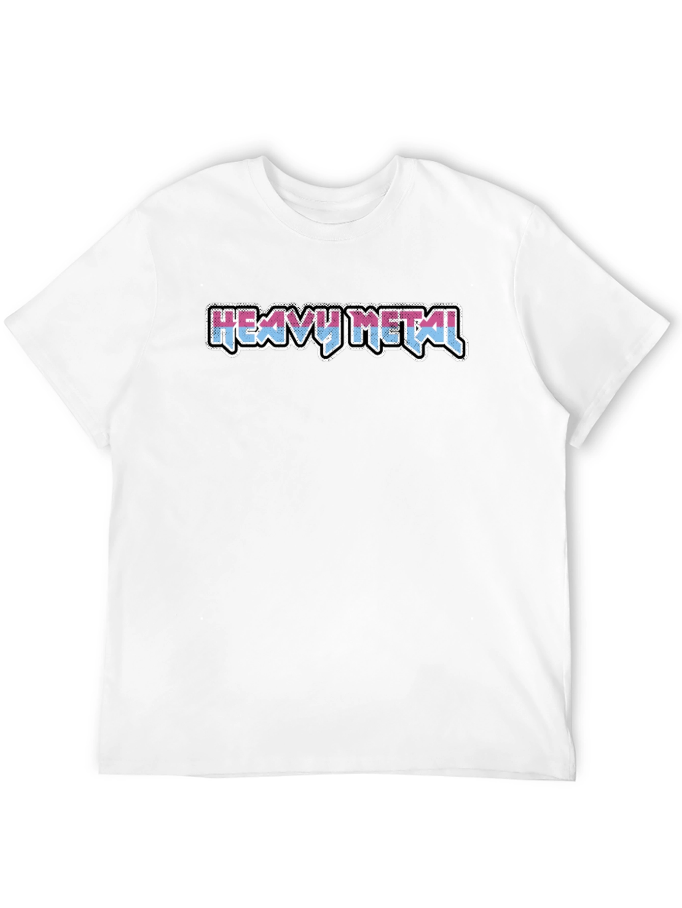 Heavy Metal Style T-Shirt - Retro Music Tee