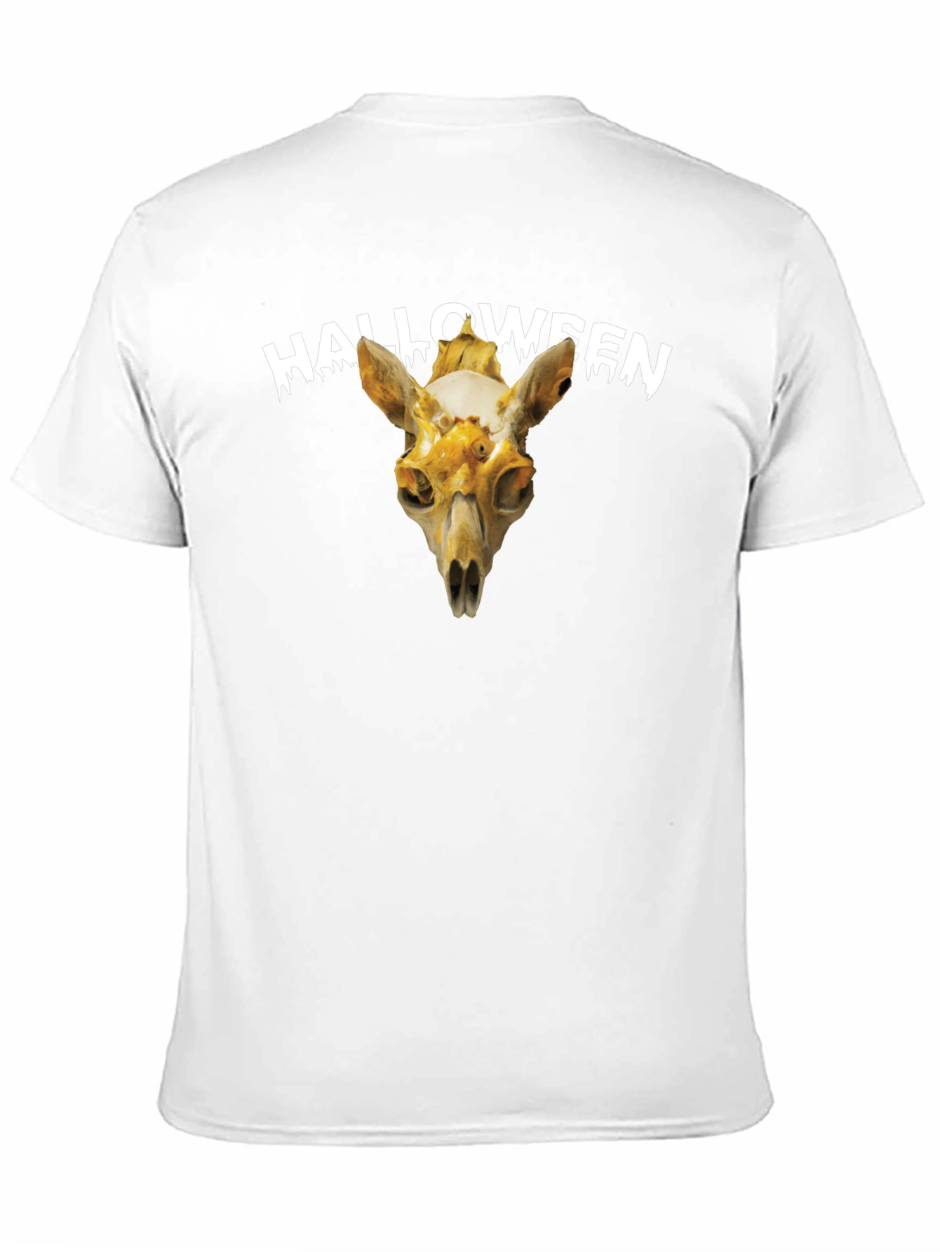 Halloween Skull Graphic Tee - Spooky Season Apparel