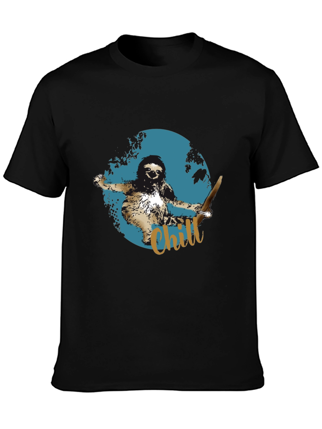Chill Sloth Graphic Tee - Relaxed Fit