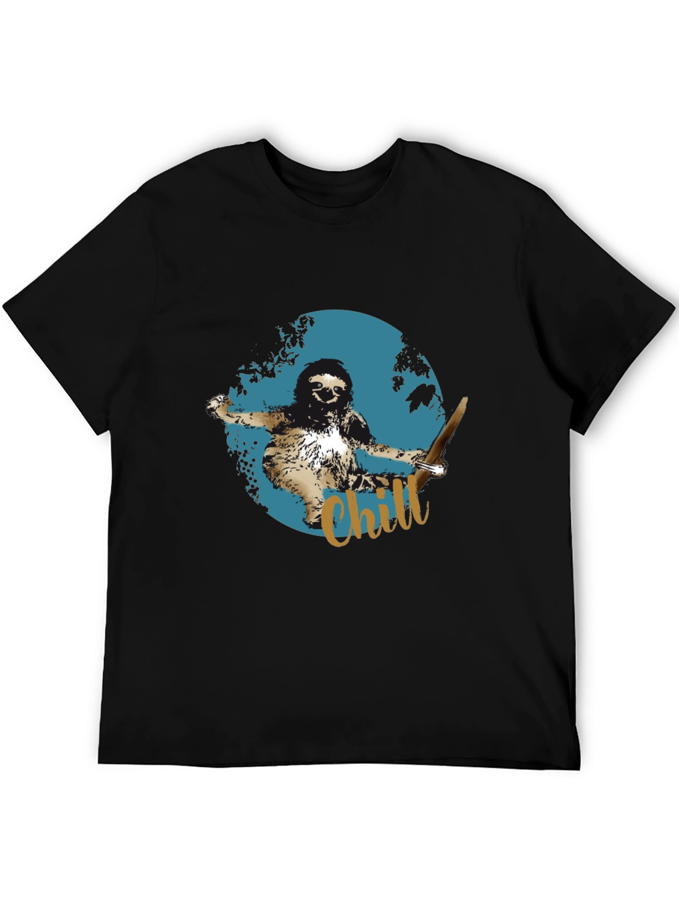 Chill Sloth Graphic Tee - Relaxed Fit