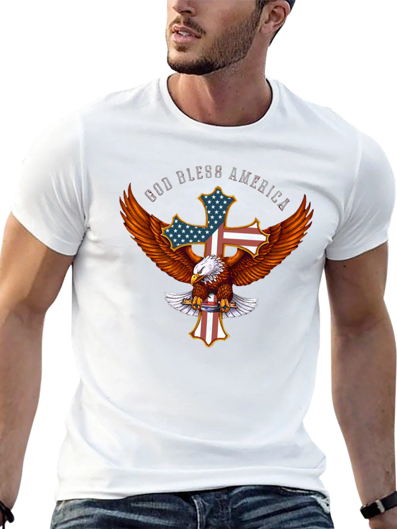 God Bless America Eagle T-Shirt