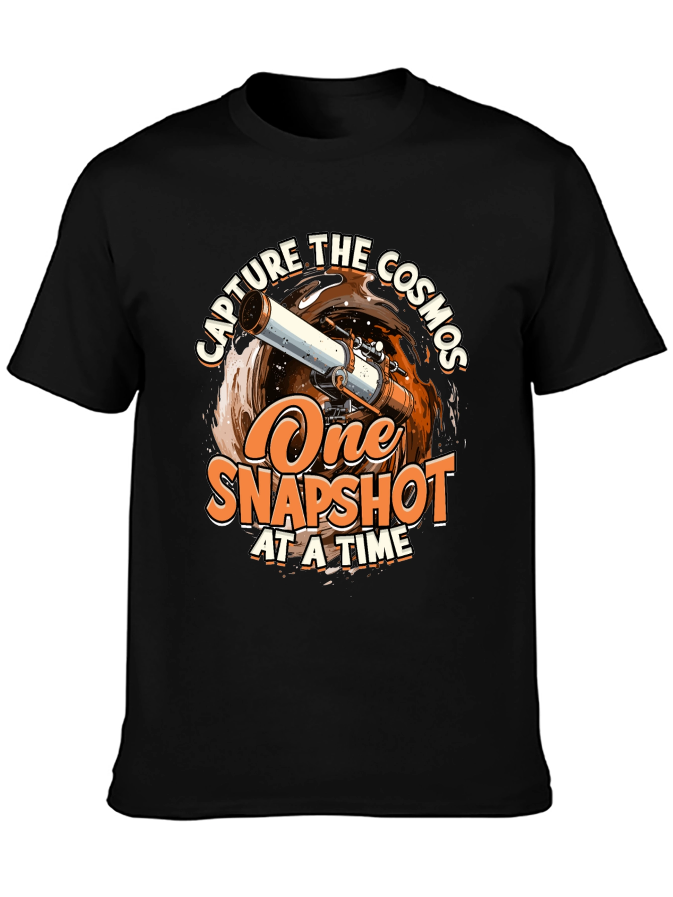 Capture the Cosmos T-Shirt - Space Photography Apparel