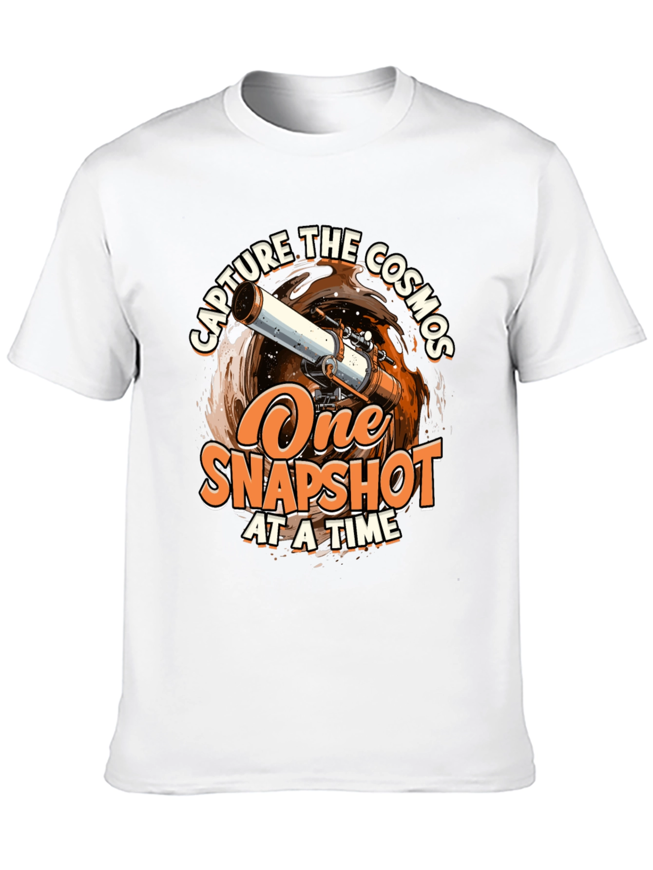 Capture the Cosmos T-Shirt - Space Photography Apparel