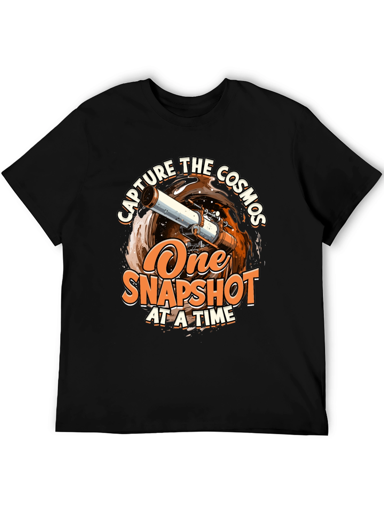 Capture the Cosmos T-Shirt - Space Photography Apparel