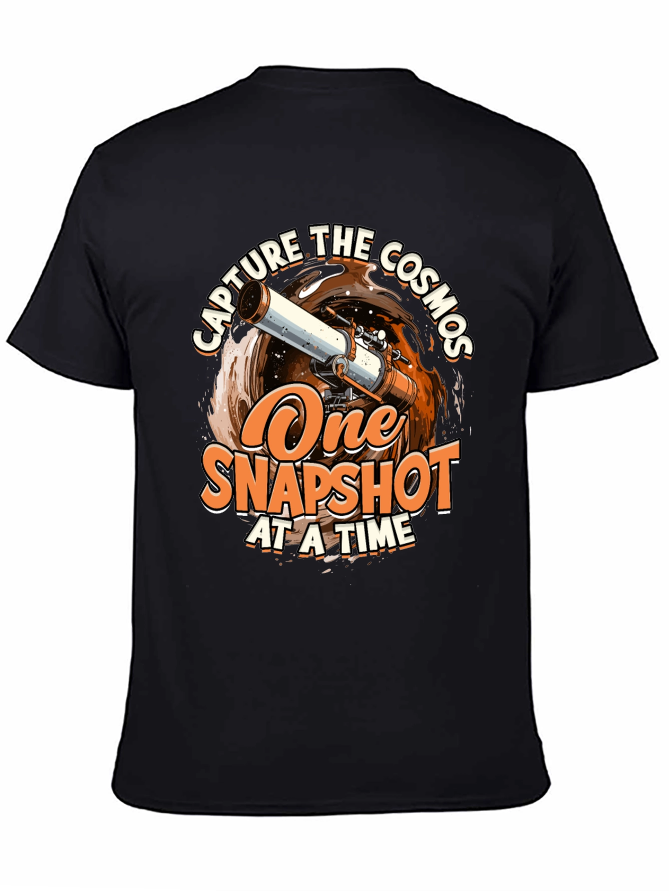 Capture the Cosmos T-Shirt - Space Photography Apparel