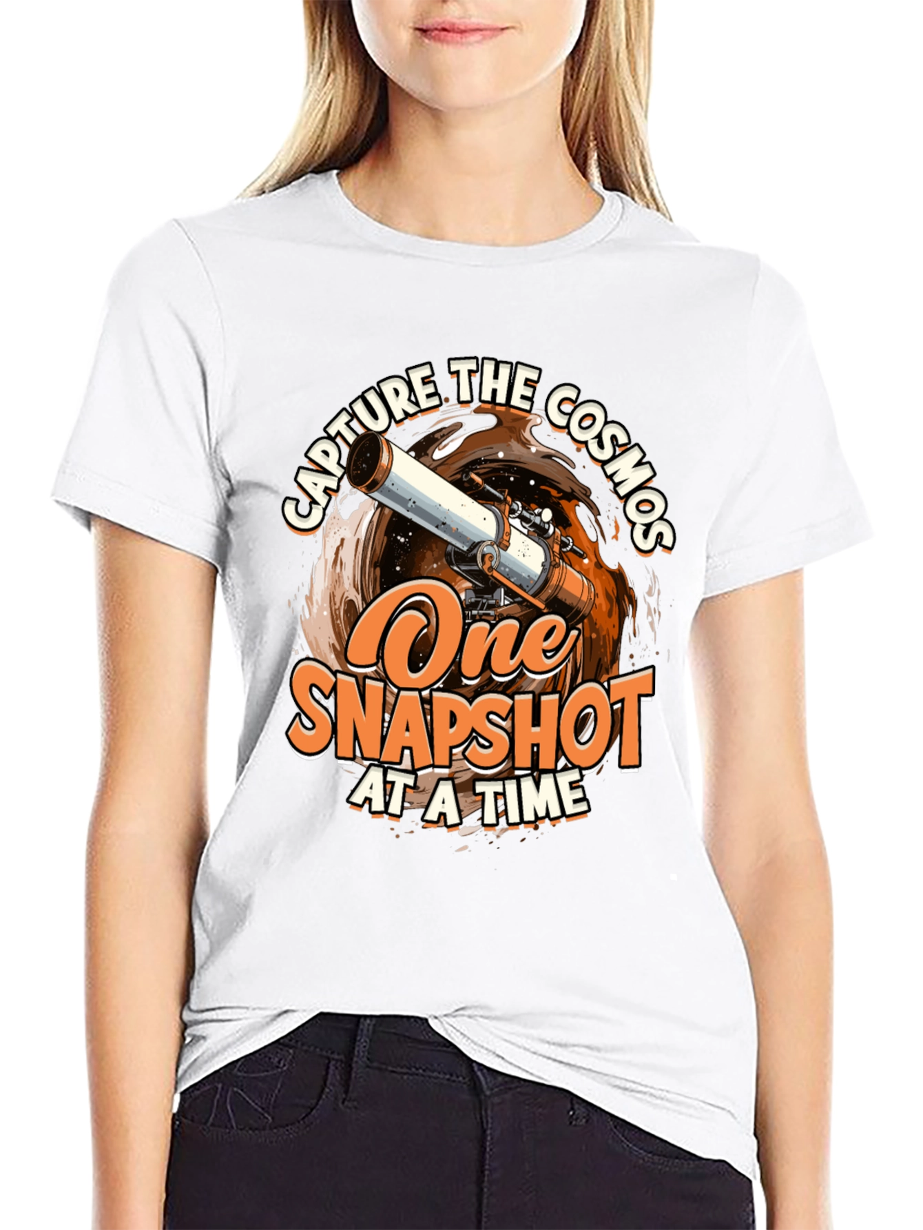Capture the Cosmos T-Shirt - Space Photography Apparel