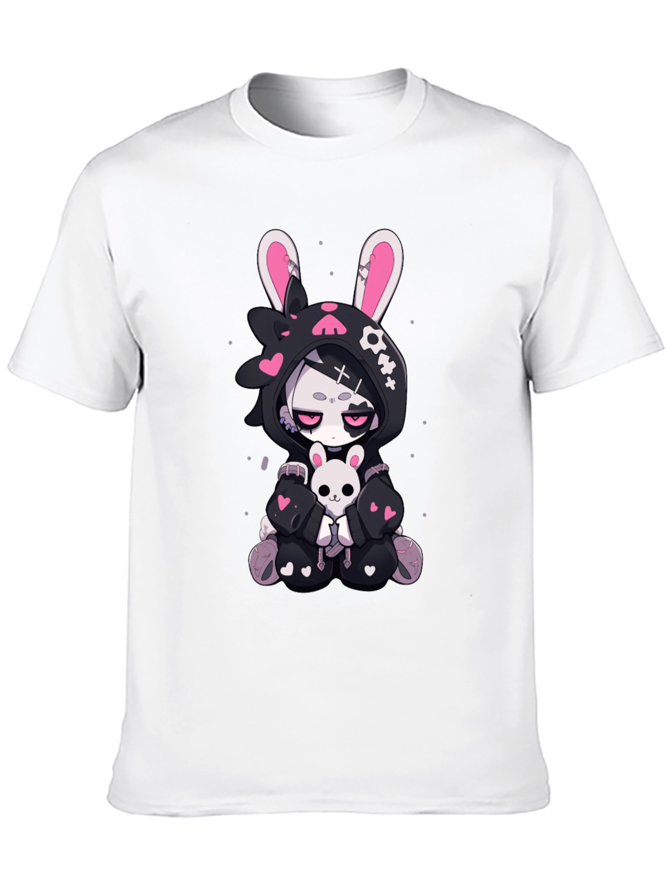 Gothic Kawaii Bunny T-Shirt