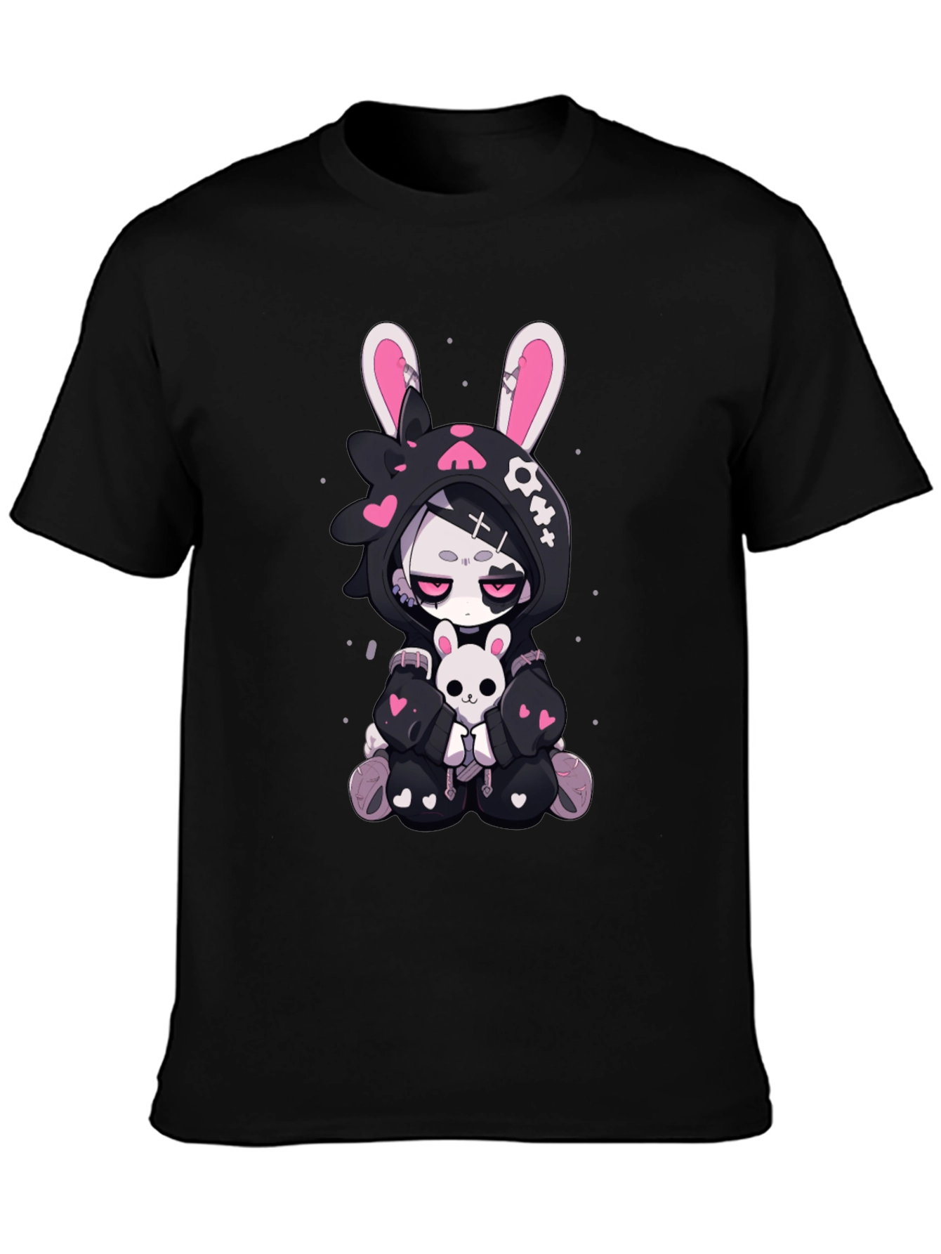 Gothic Kawaii Bunny T-Shirt