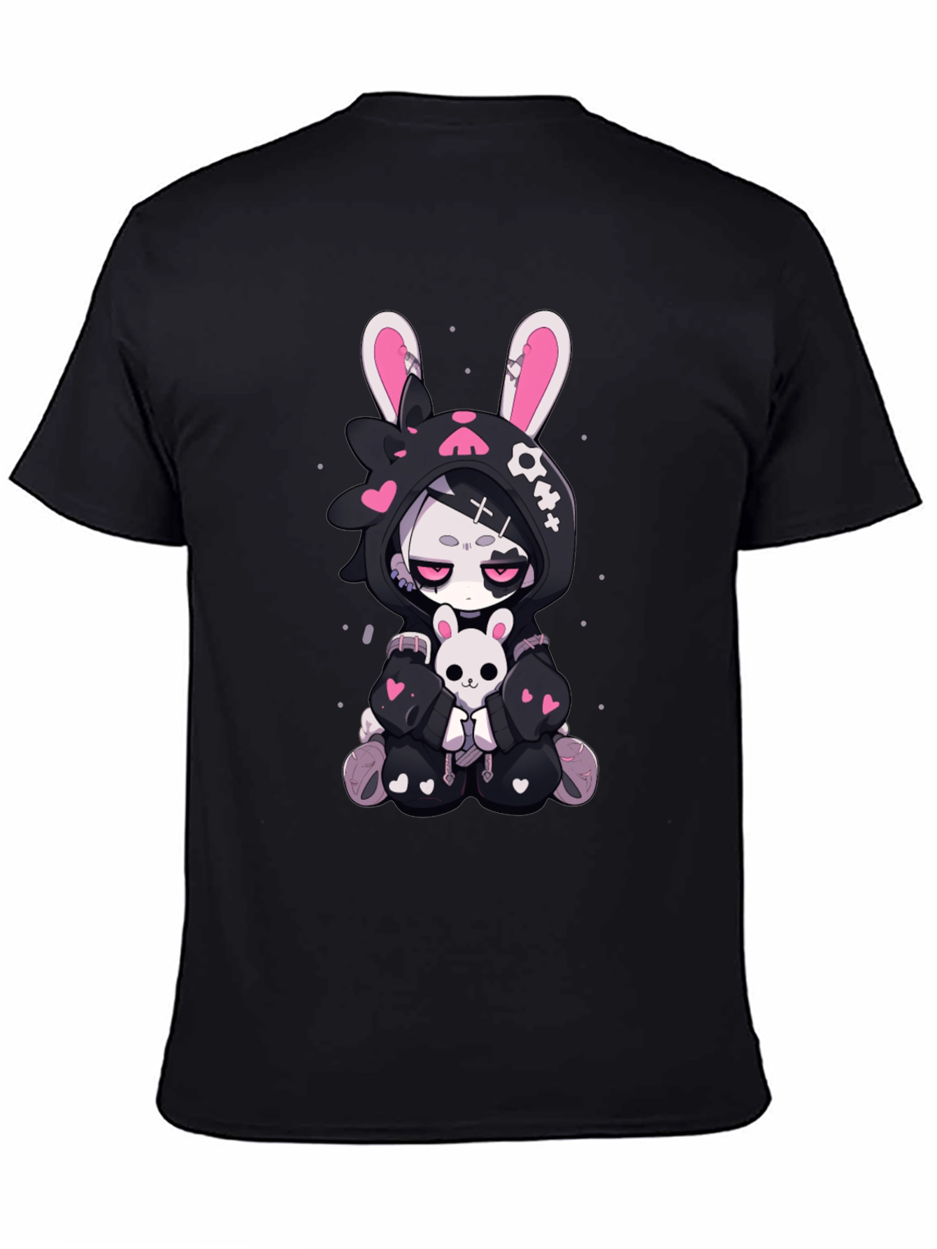 Gothic Kawaii Bunny T-Shirt