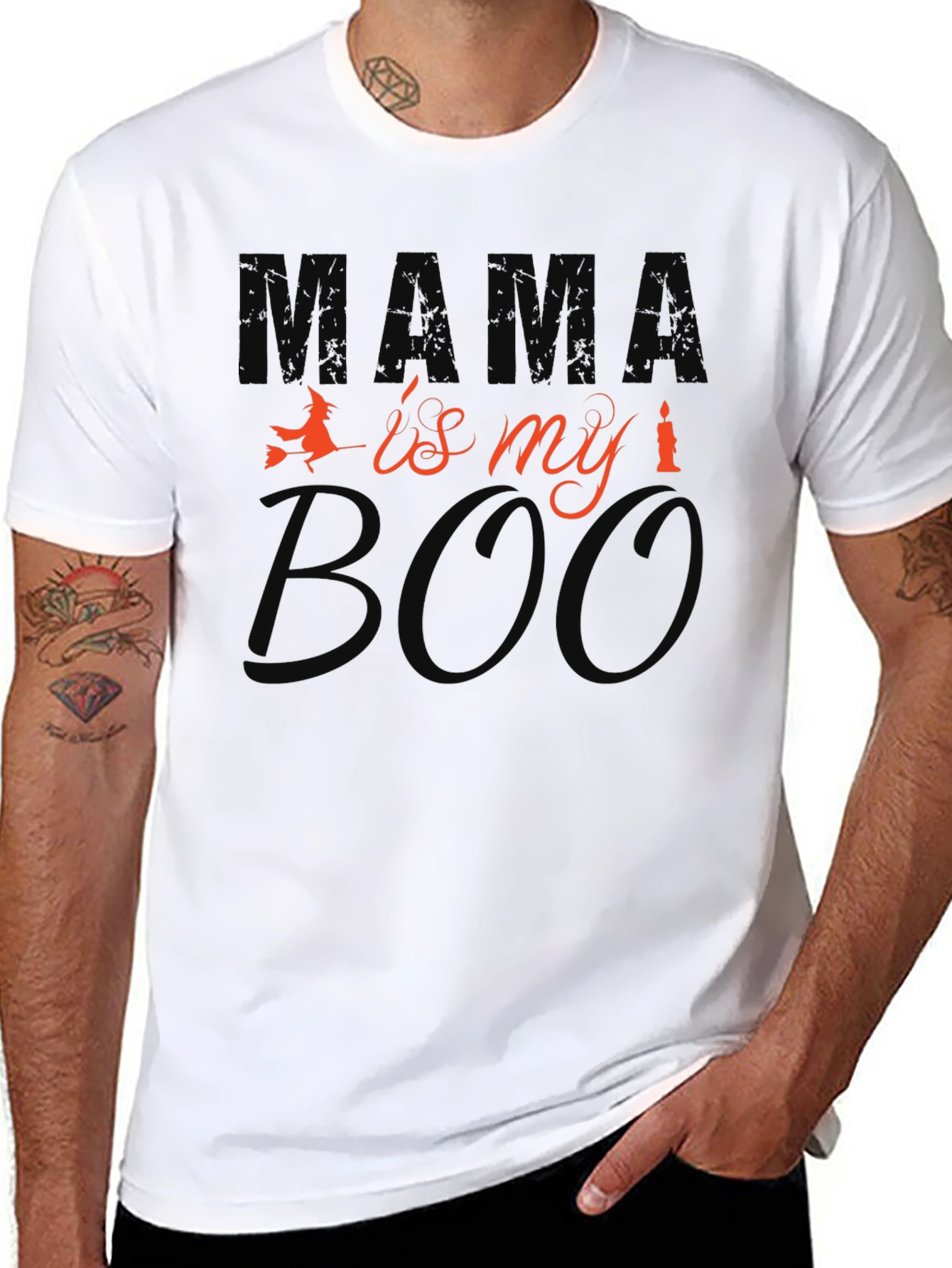 Mama Is My Boo T-Shirt - Halloween