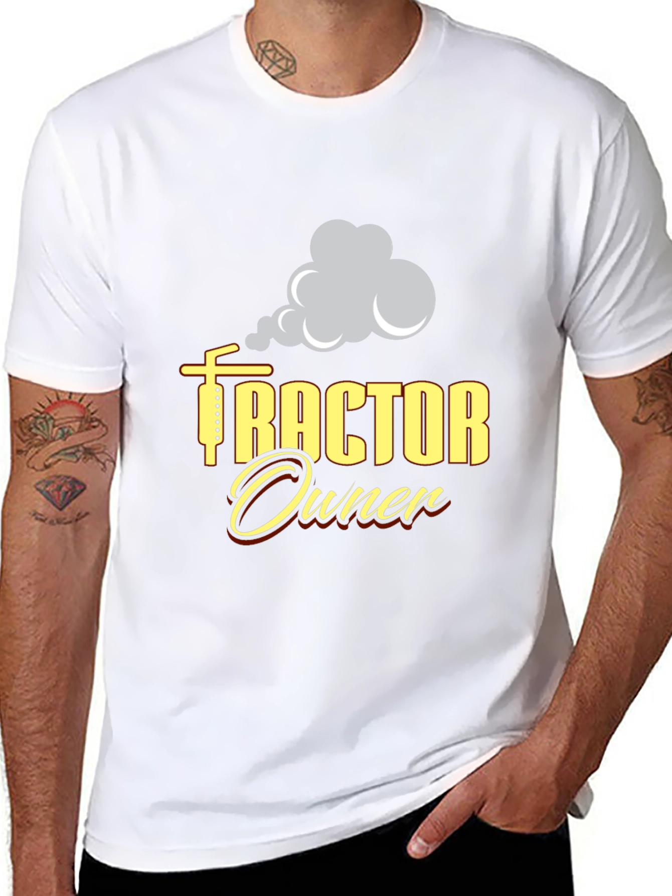 Tractor Owner T-Shirt: Perfect for Farm Enthusiasts!