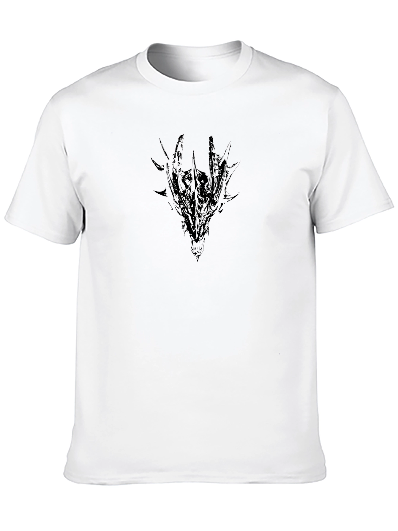 Black Dragon Graphic Tee - Mens Casual Top