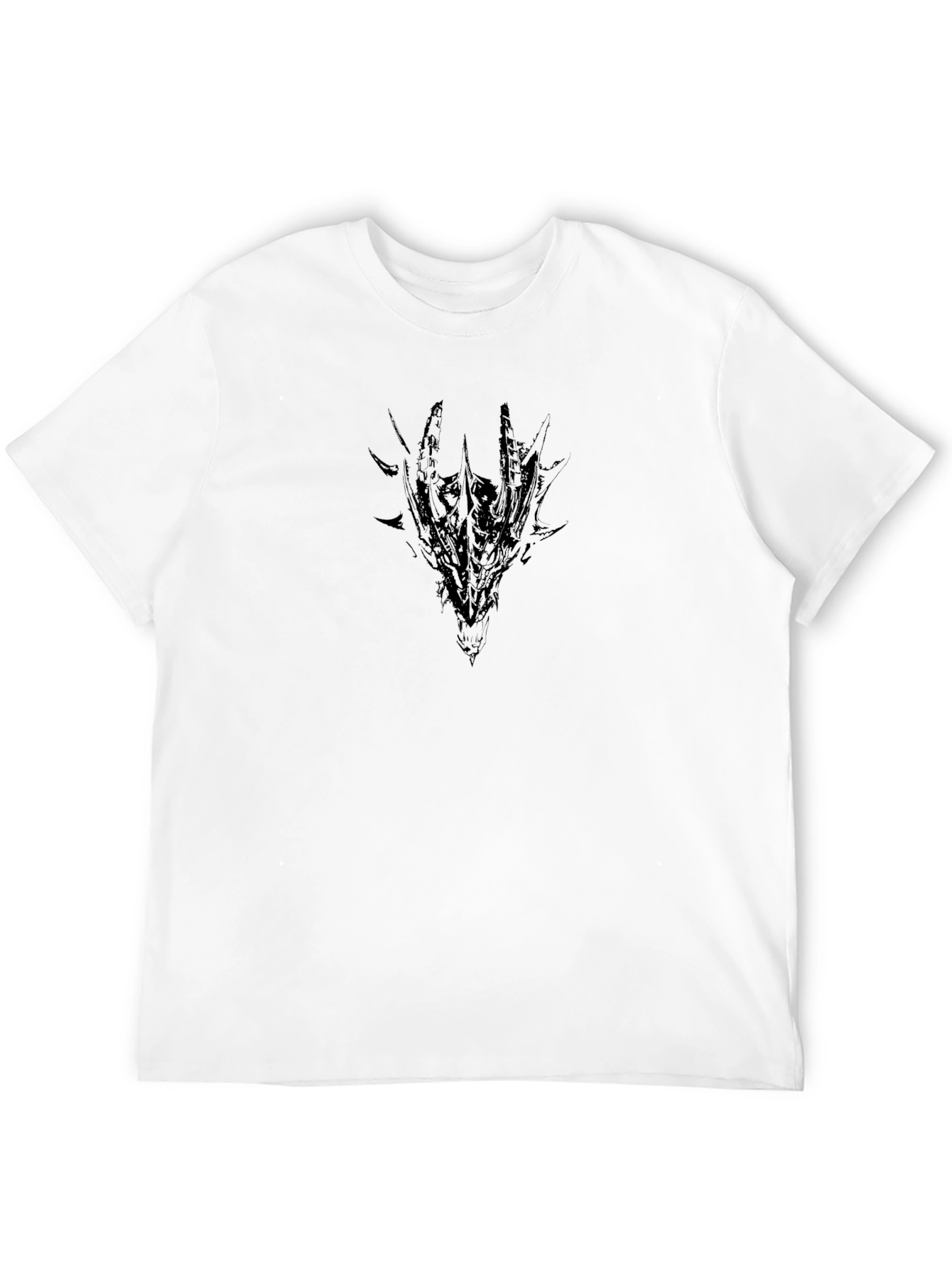 Black Dragon Graphic Tee - Mens Casual Top