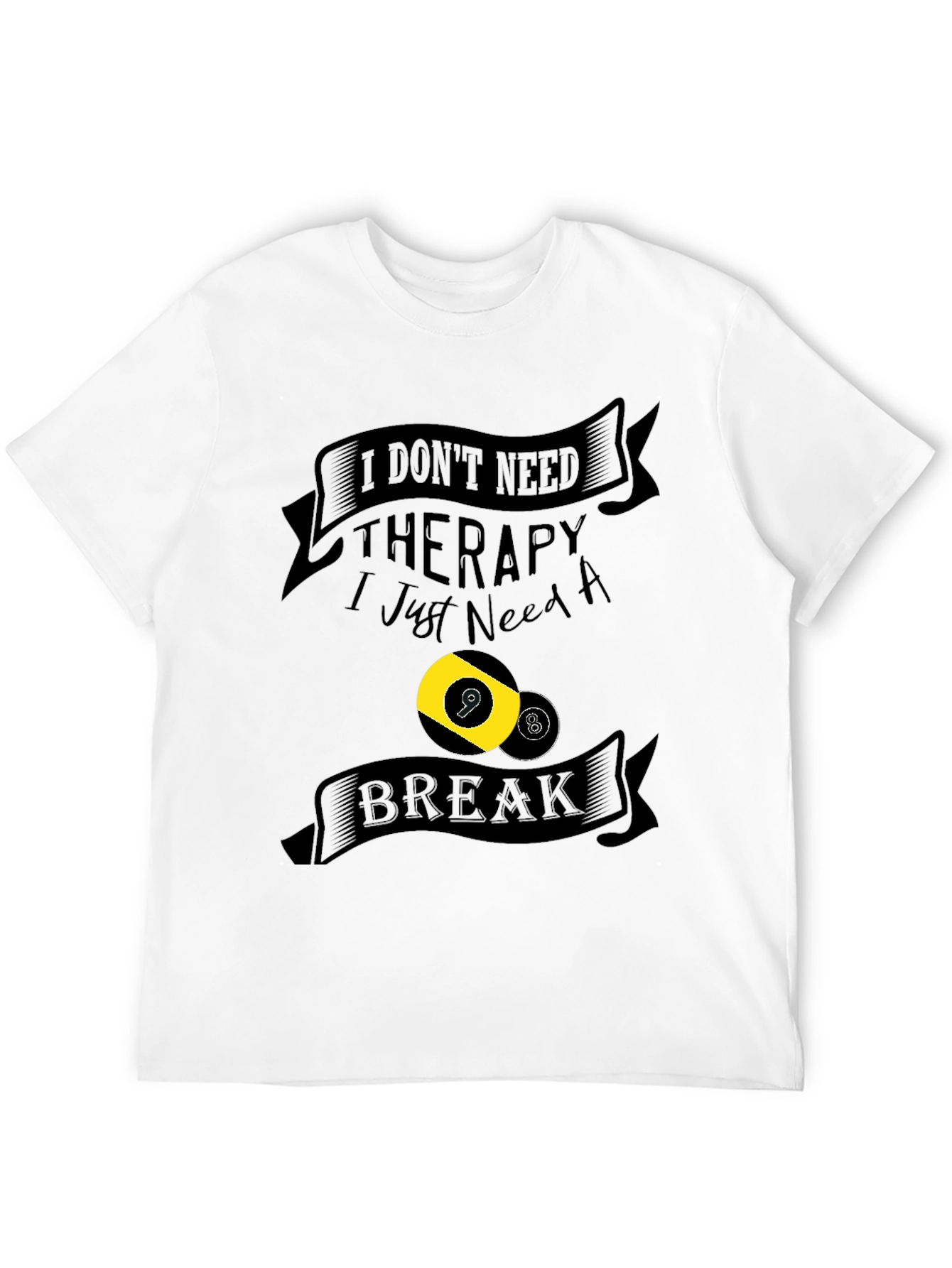 Therapy Break Billiards Graphic Tee