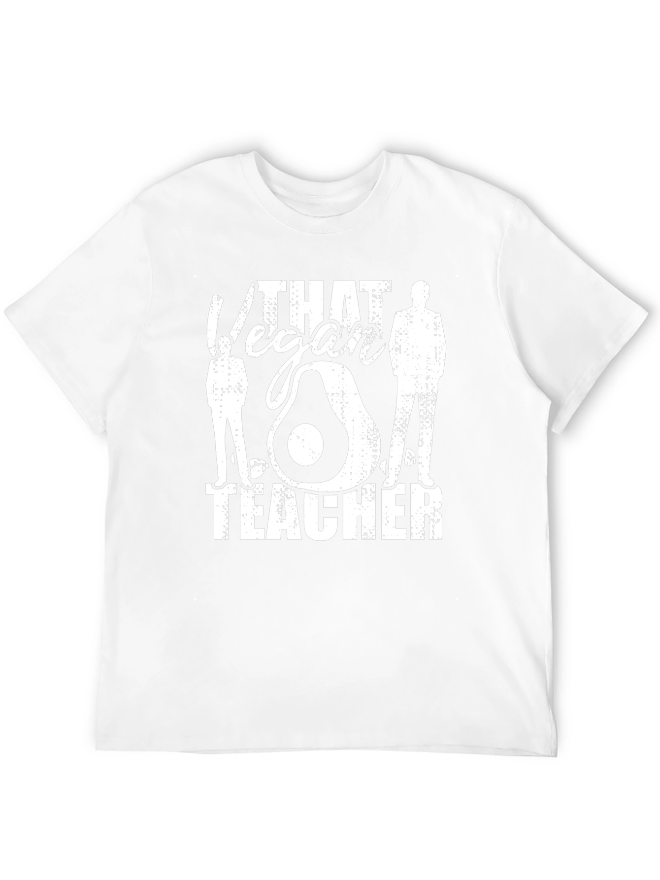 Vegan Teacher Graphic T-Shirt Black