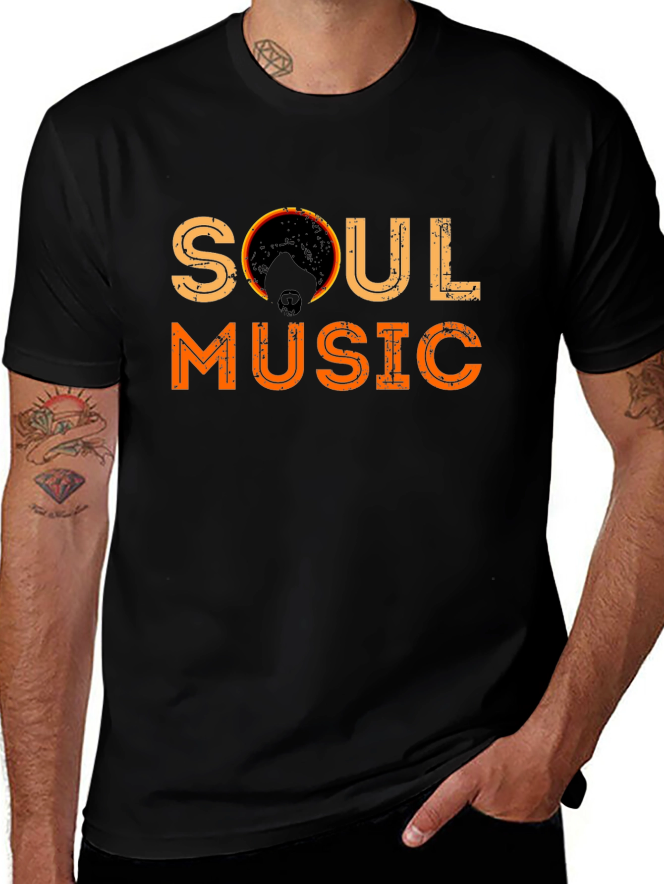 Soul Music Retro Graphic T-Shirt