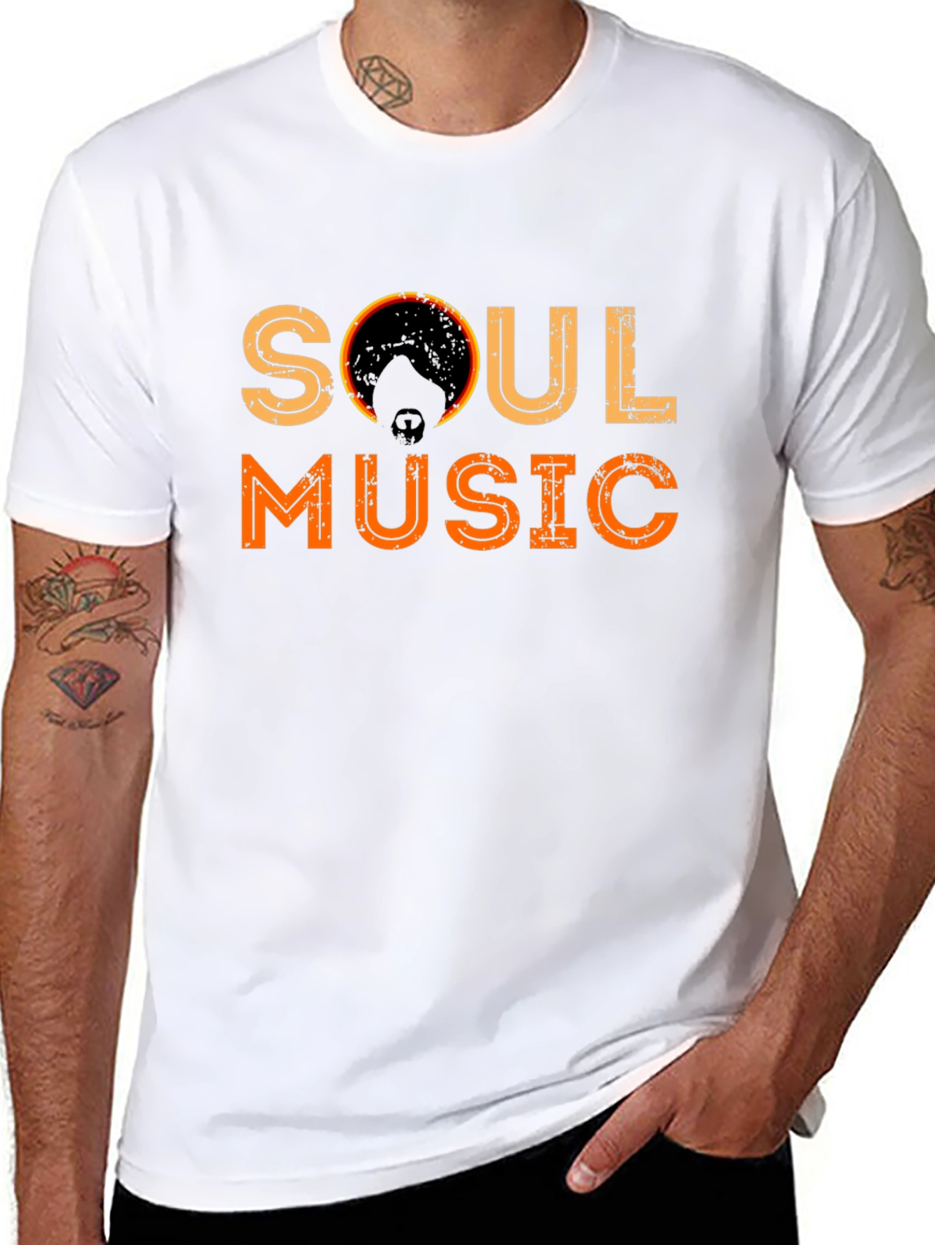 Soul Music Retro Graphic T-Shirt