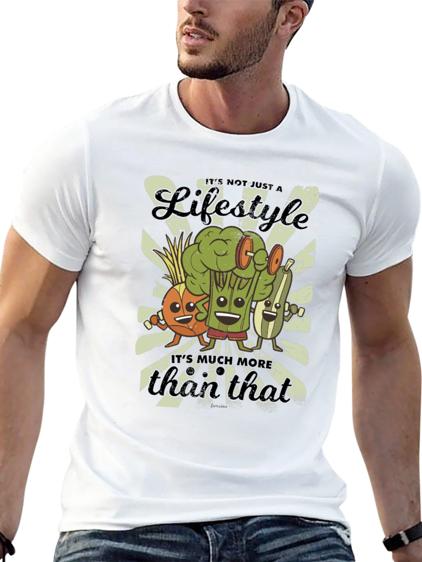 Veggie Lifestyle Graphic T-Shirt