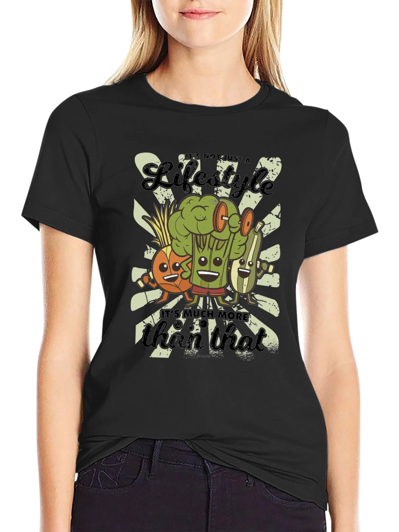 Veggie Lifestyle Graphic T-Shirt