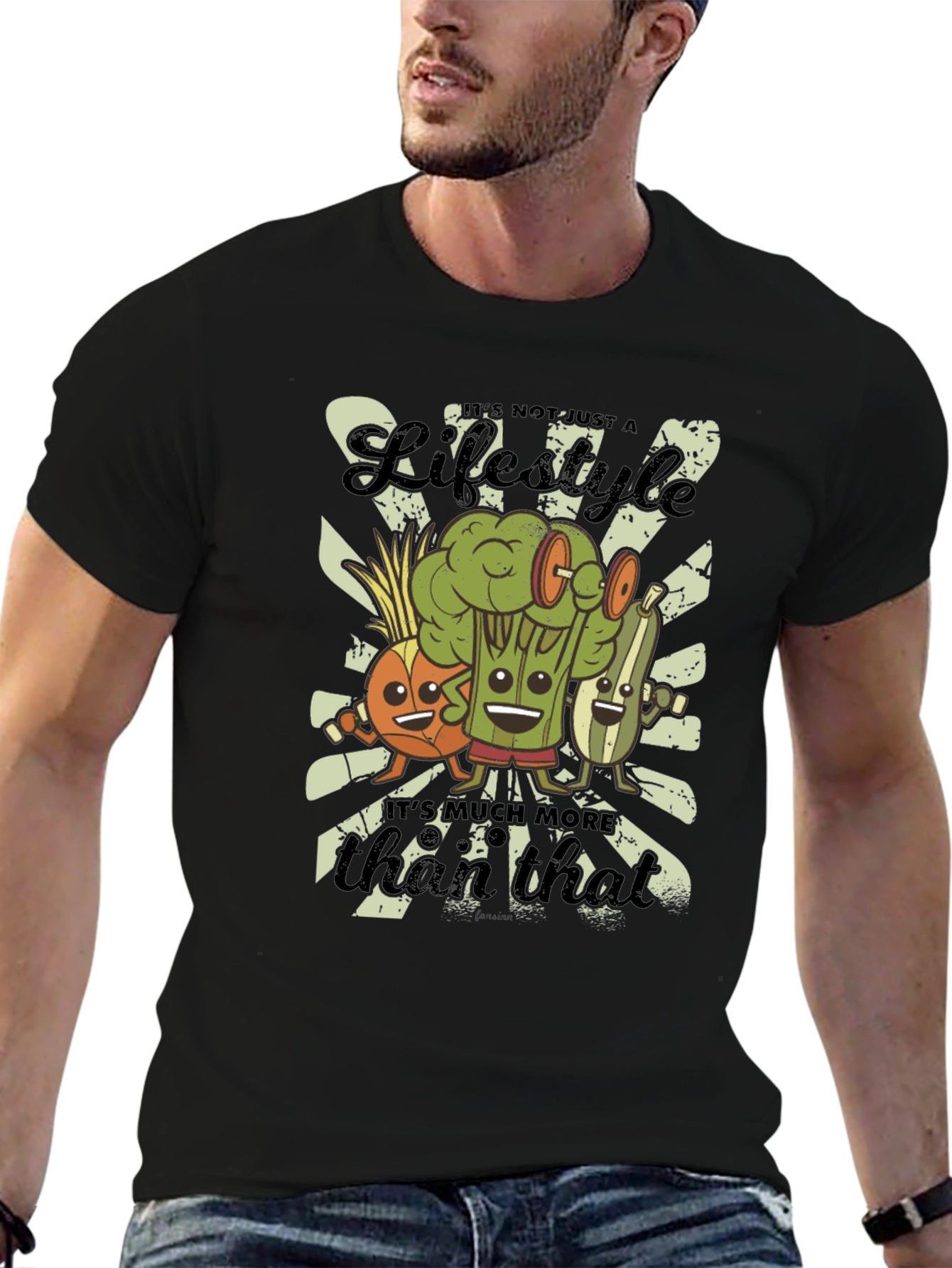 Veggie Lifestyle Graphic T-Shirt