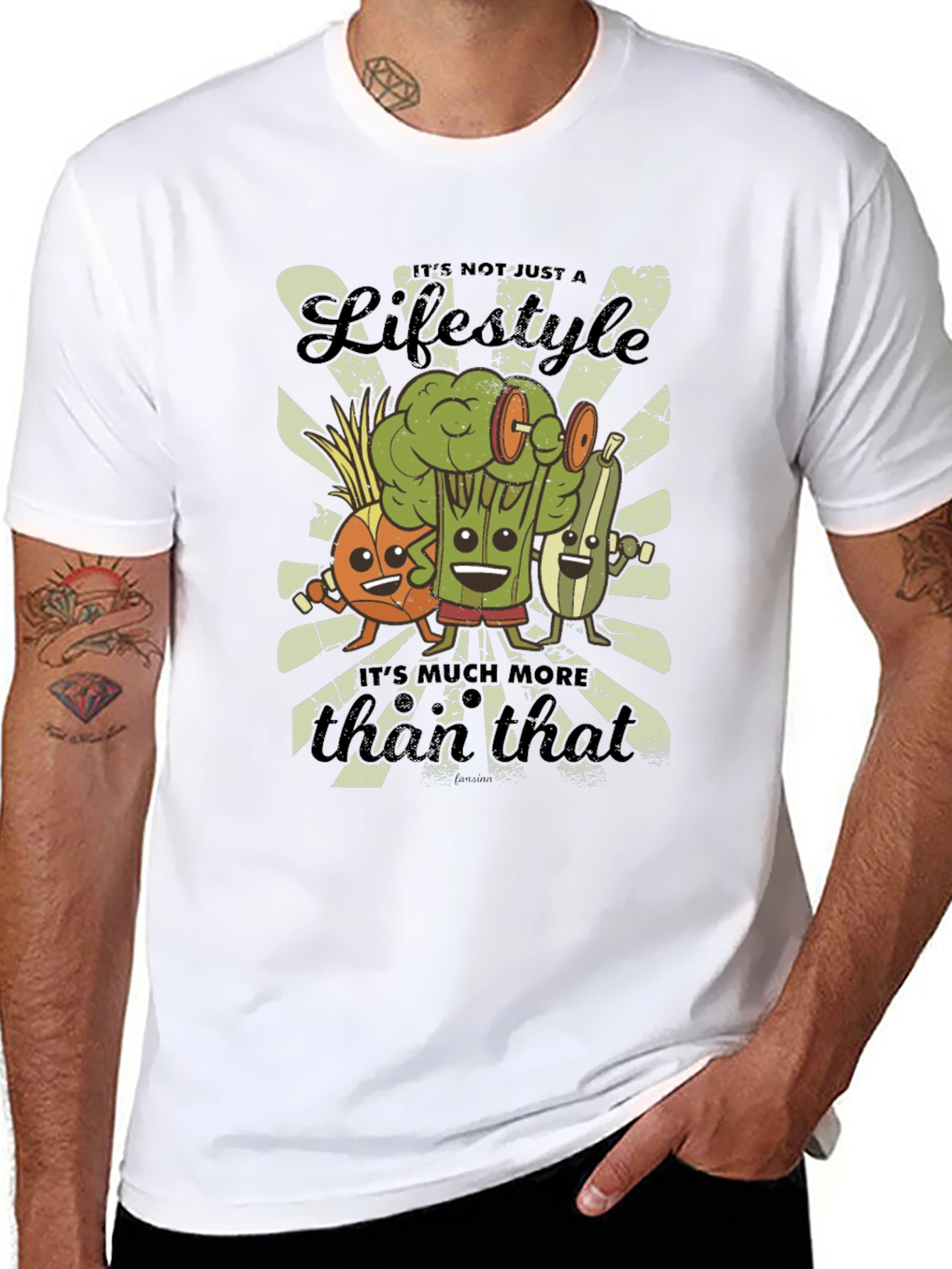 Veggie Lifestyle Graphic T-Shirt