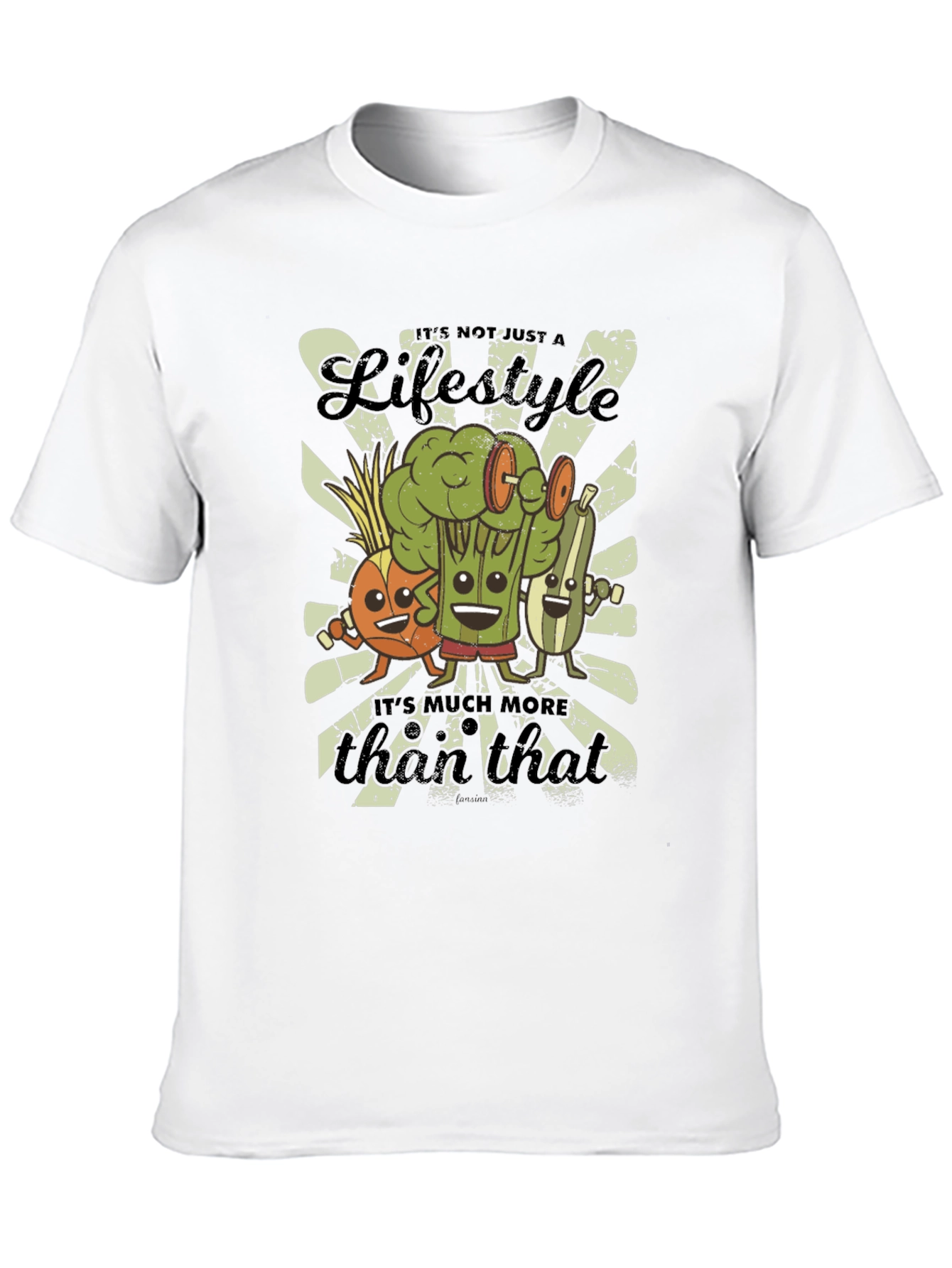 Veggie Lifestyle Graphic T-Shirt