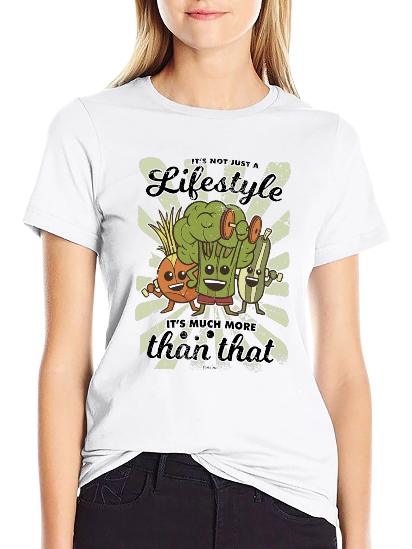 Veggie Lifestyle Graphic T-Shirt