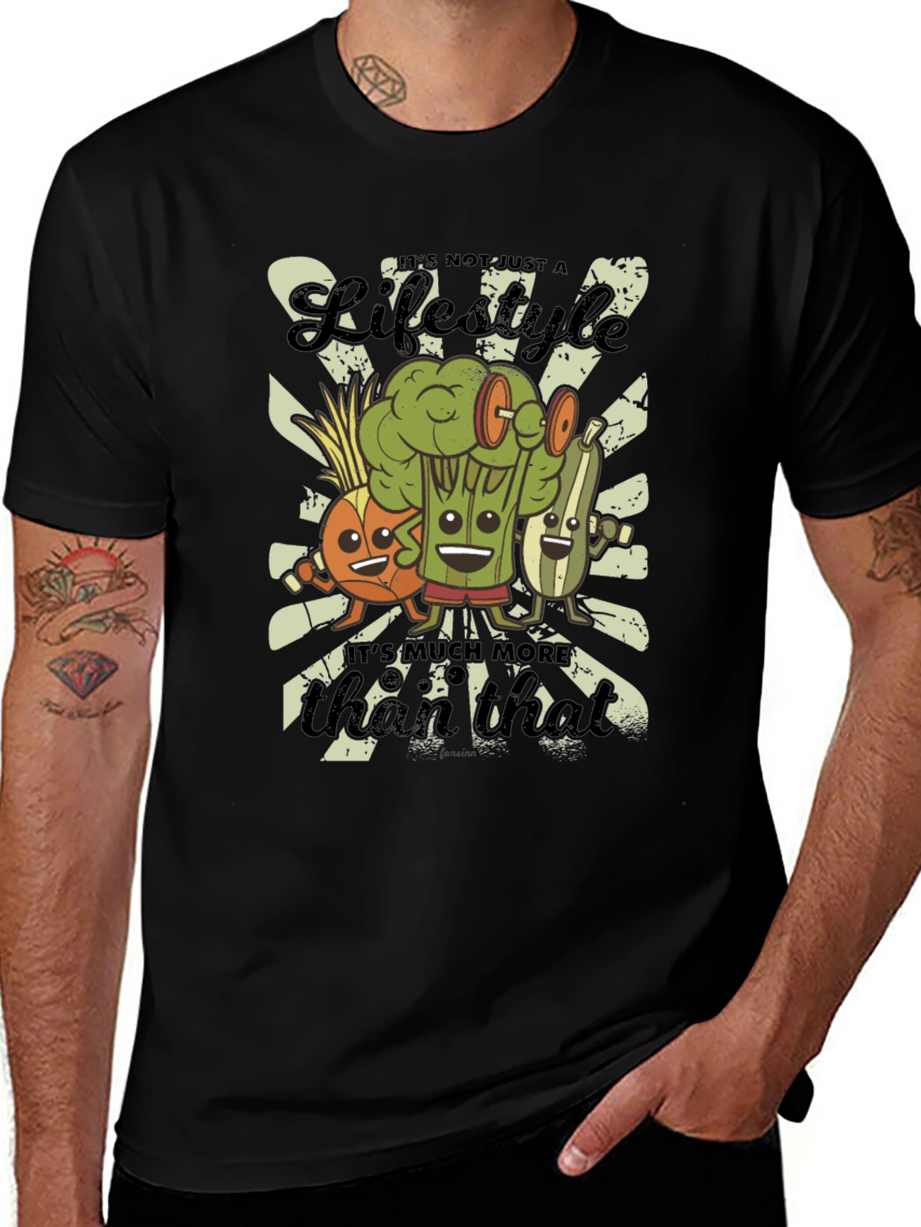 Veggie Lifestyle Graphic T-Shirt