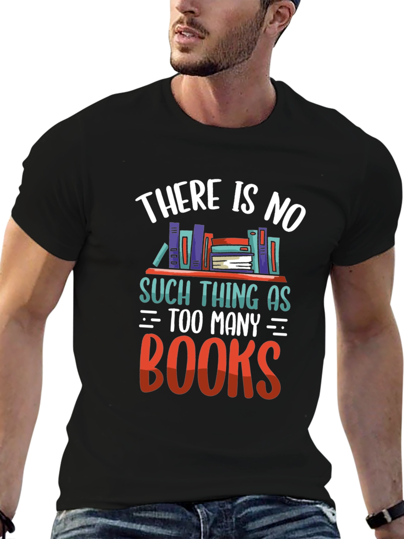 Book Lover T-Shirt - Too Many Books