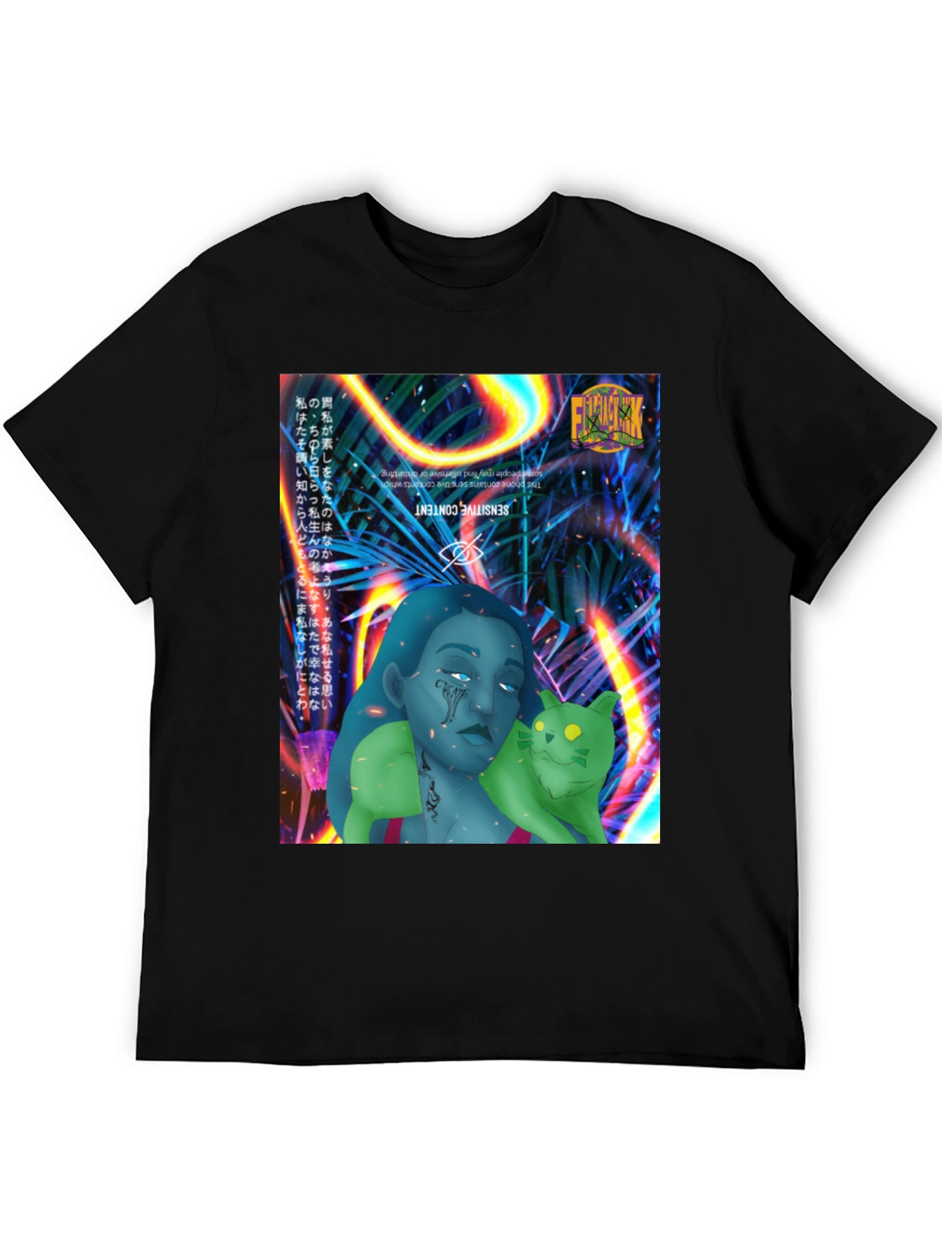 Graphic Print Tee - Edgy Streetwear